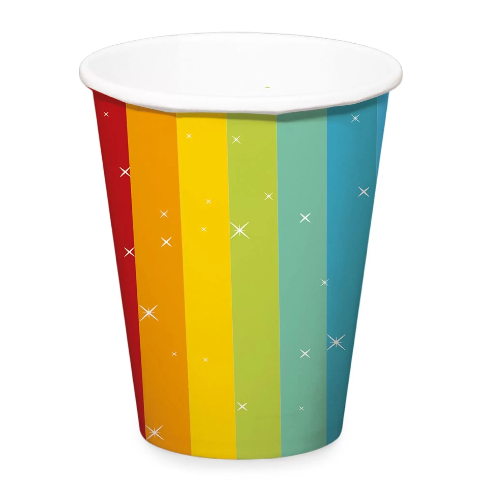 Cheap Beker Rainbow Birthday 250Ml 6 Stuks Koude Dranken