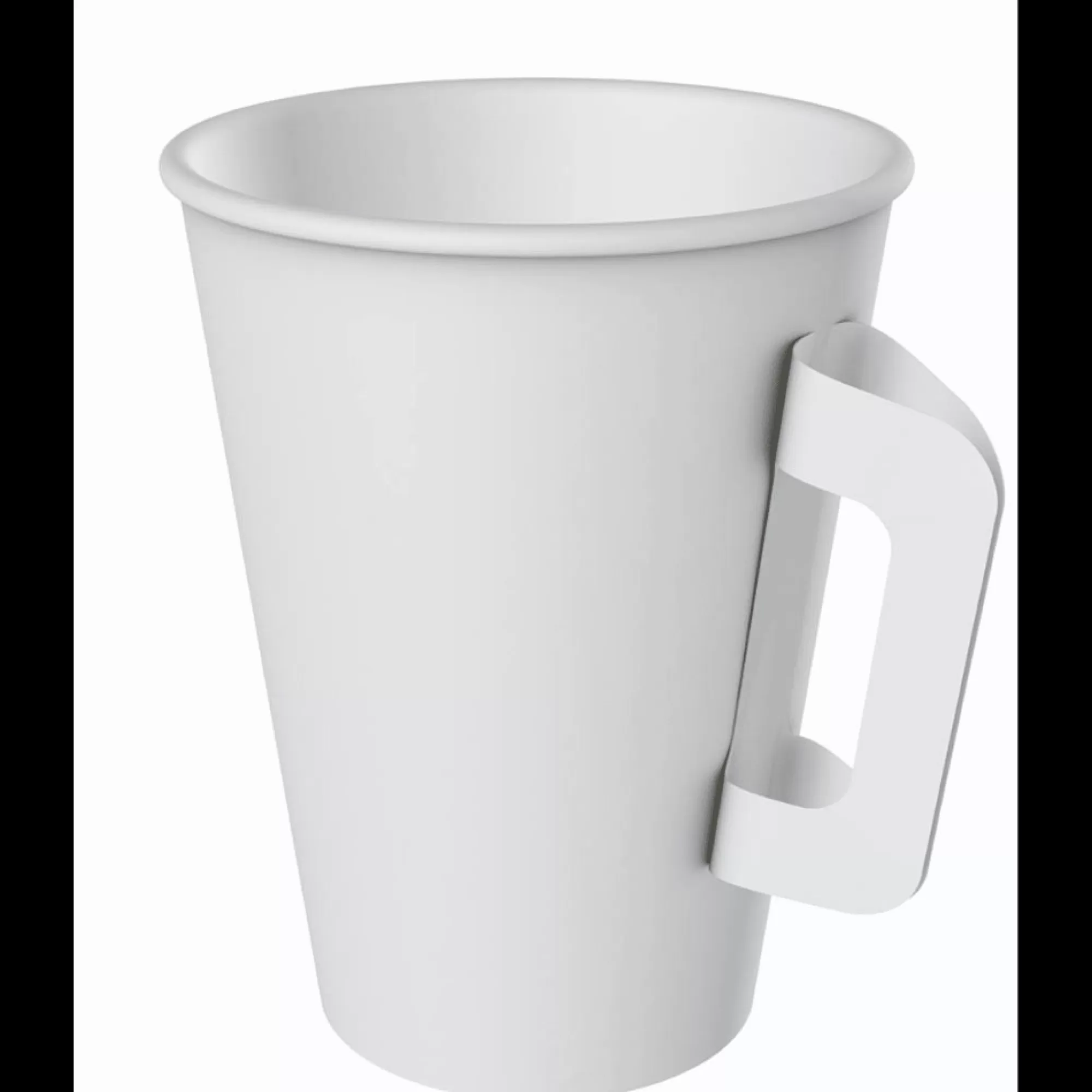 Shop Beker Warme Drank + Oor 175Ml H 79Mm 7,3Cm Wit 80 Stuks Warme Dranken