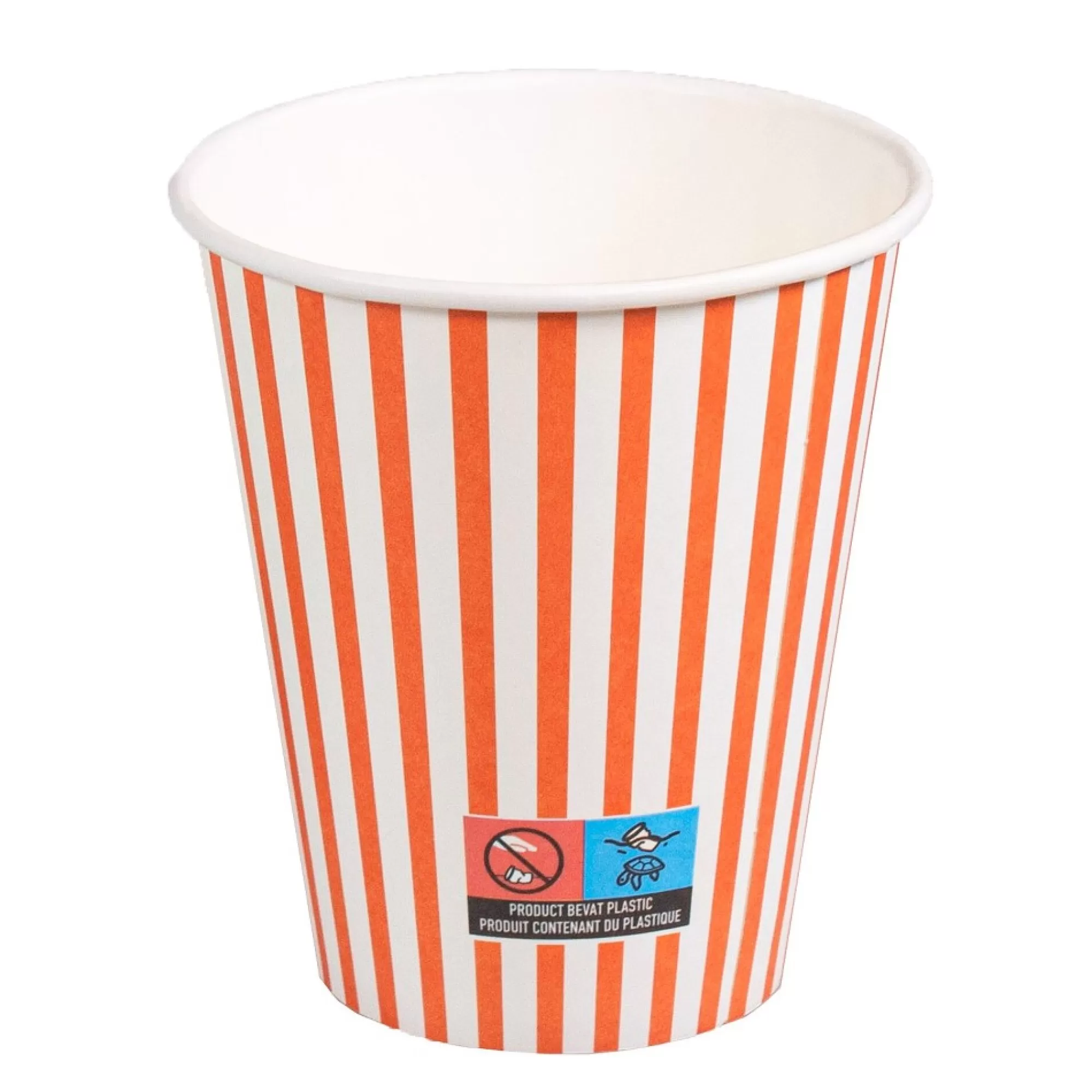 Best Beker Warme En Koude Dranken Rood/Wit 300Ml 89,7Mm Karton Pe Laag 25 Stuks Warme Dranken