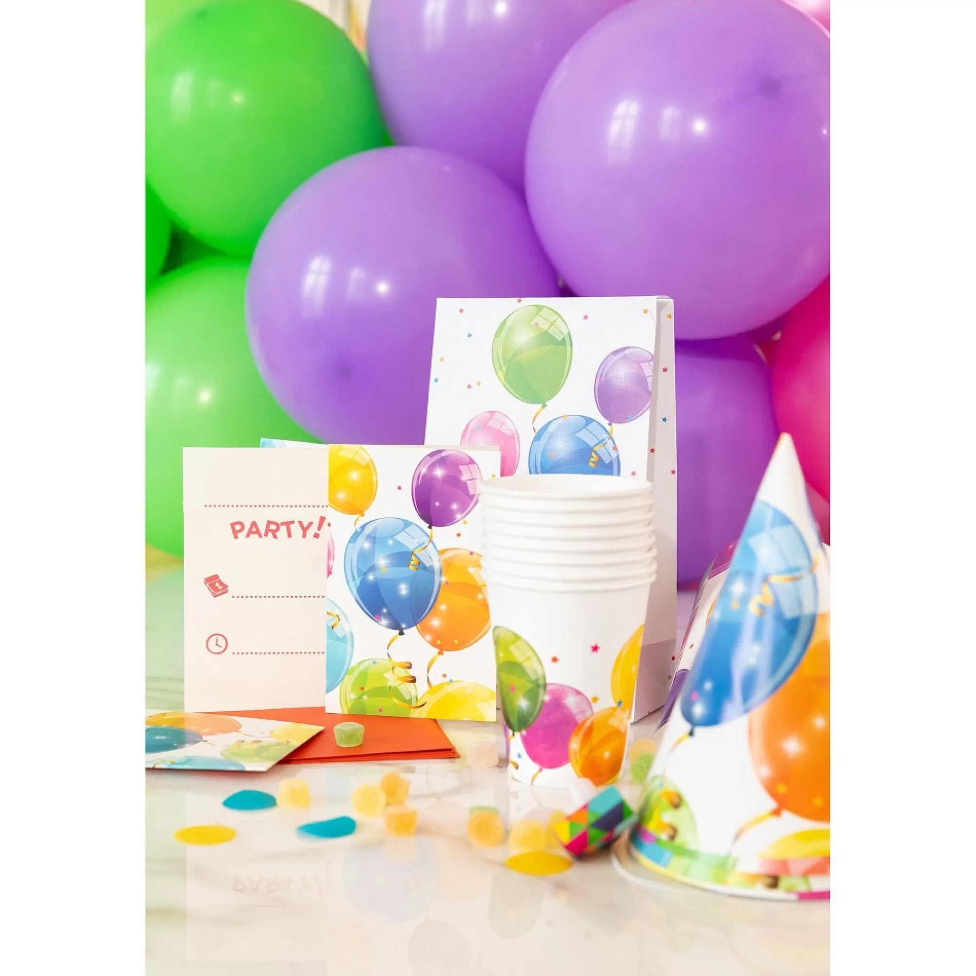 Best Bekers Sparkling Balloons 200Ml 8 Stuks Koude Dranken