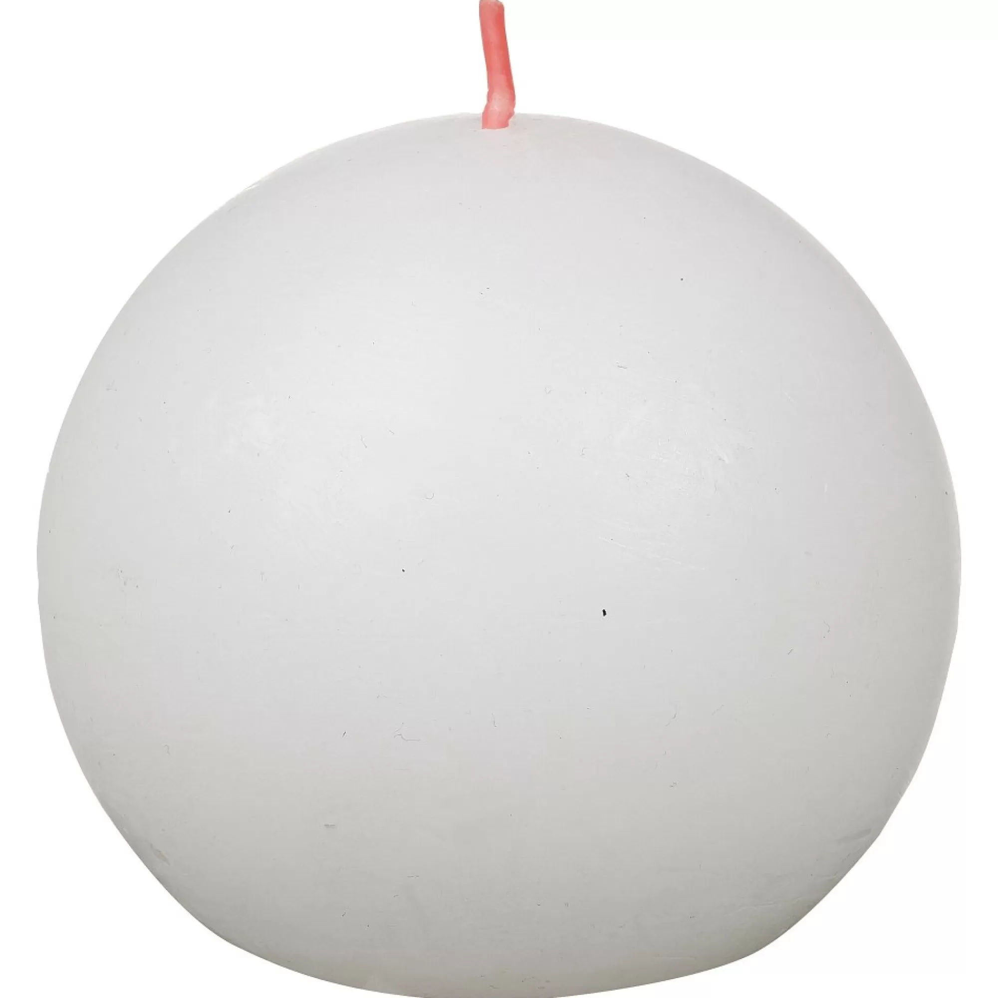 Discount Bolkaars Rustiek Cloudy White 7,6Cm 25U Tafelkaarsen