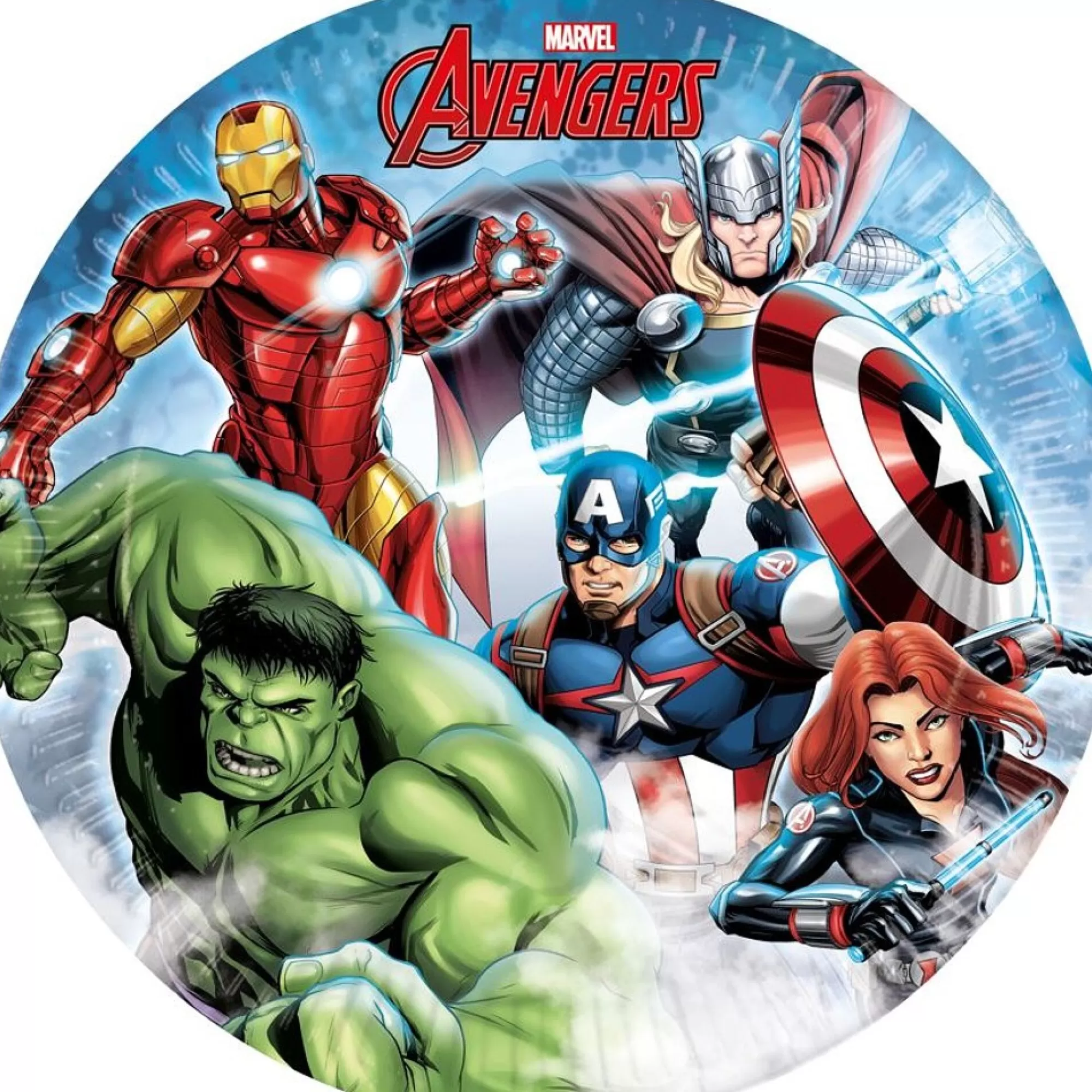 Best Borden Avengers 23Cm Karton 8 Stuks Borden