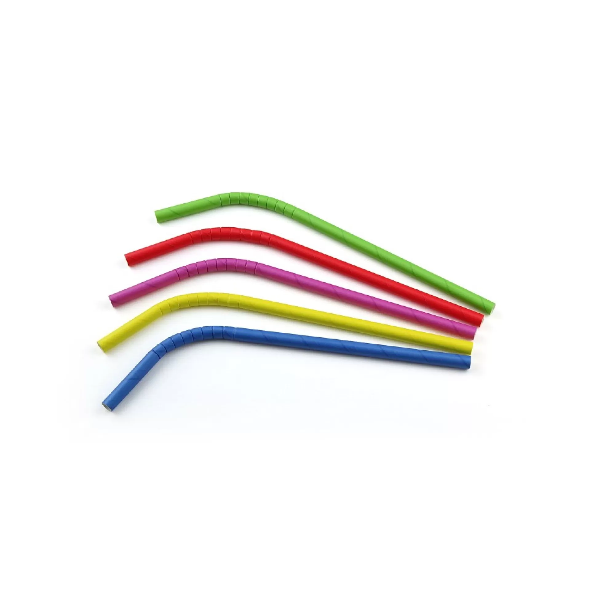 Sale Buigrietjes Papier 24Cm 8Mm Assortiment 100 Stuks Rietjes