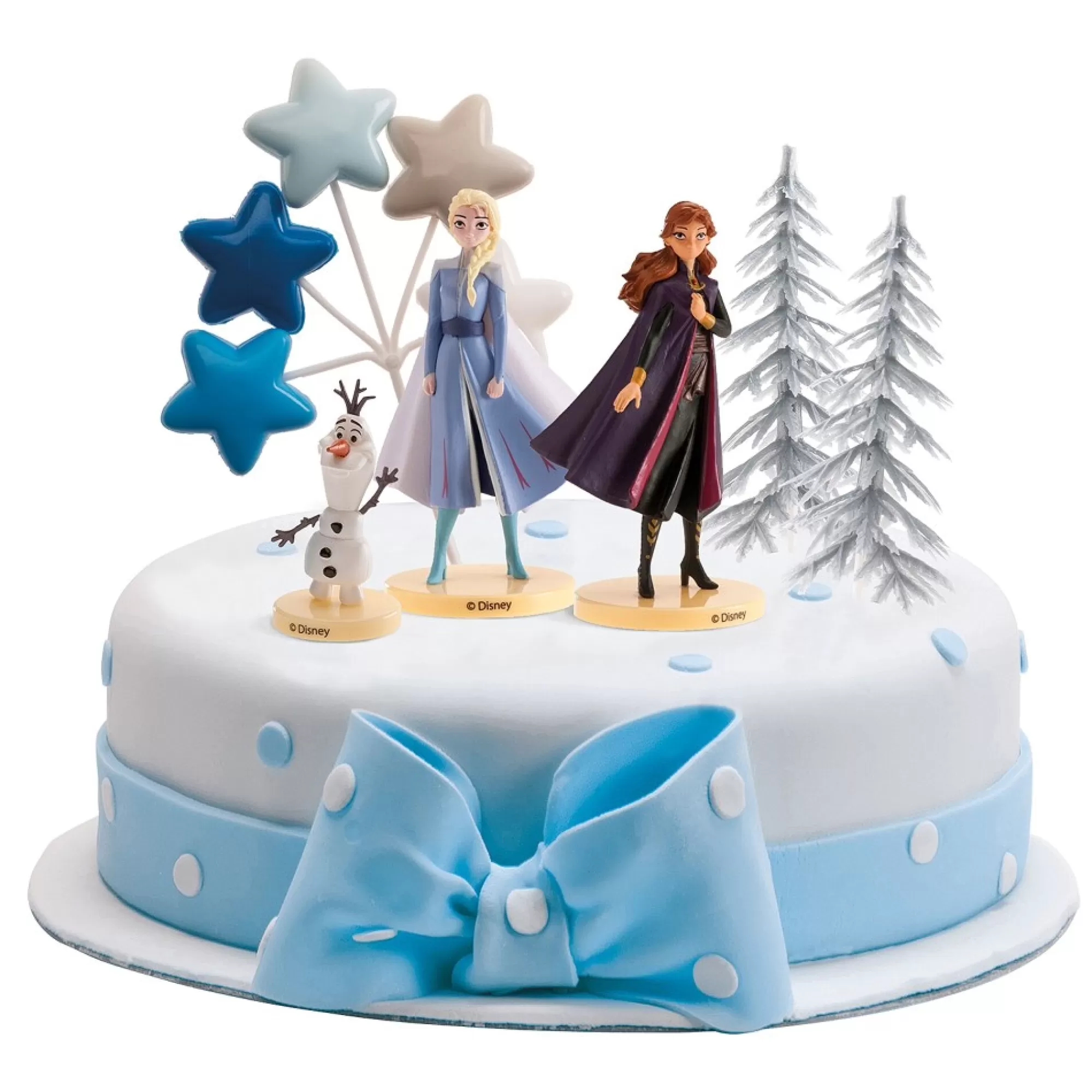 New Cake Topper Frozen Pvc Desserts