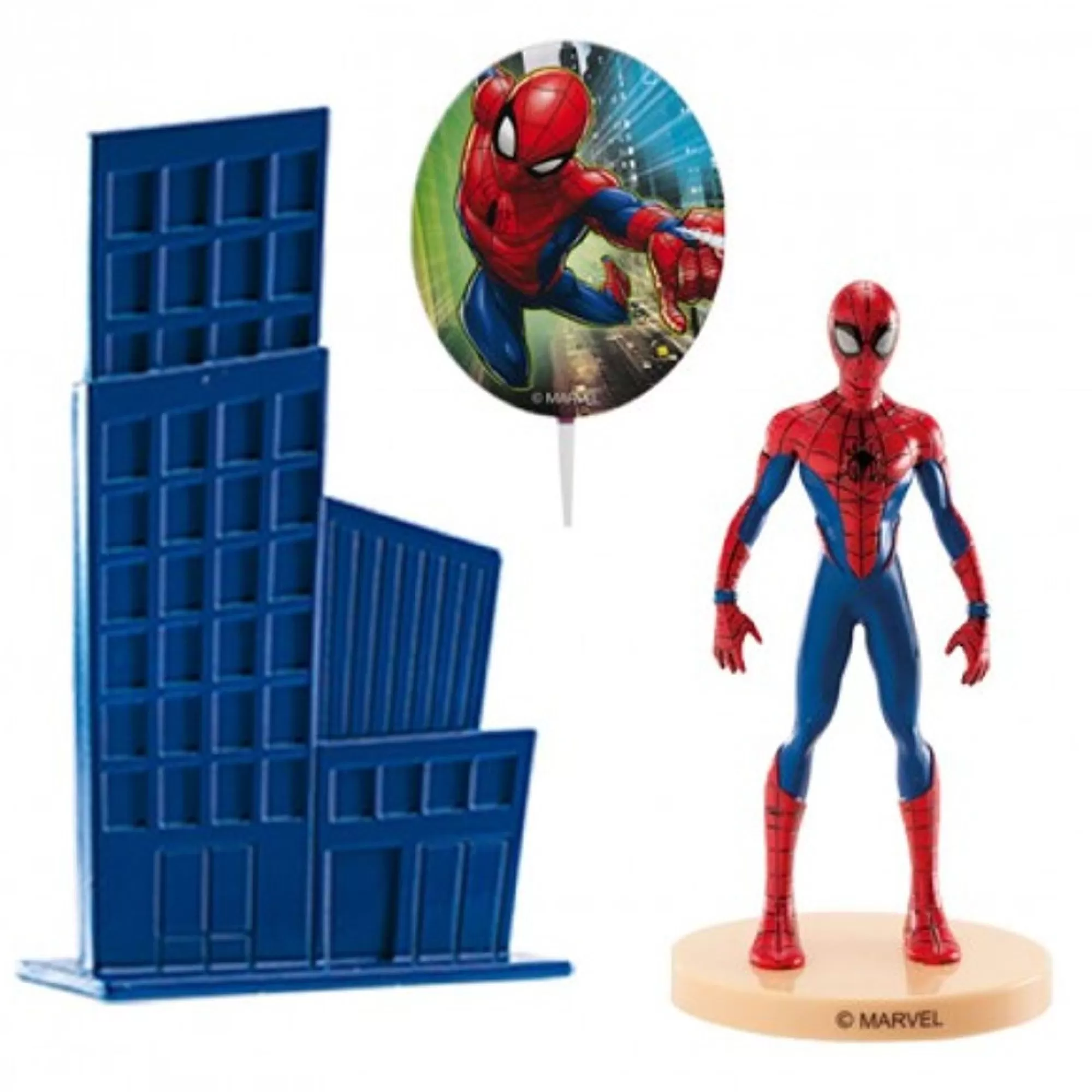 Hot Cake Topper Spider-Man Pvc Desserts