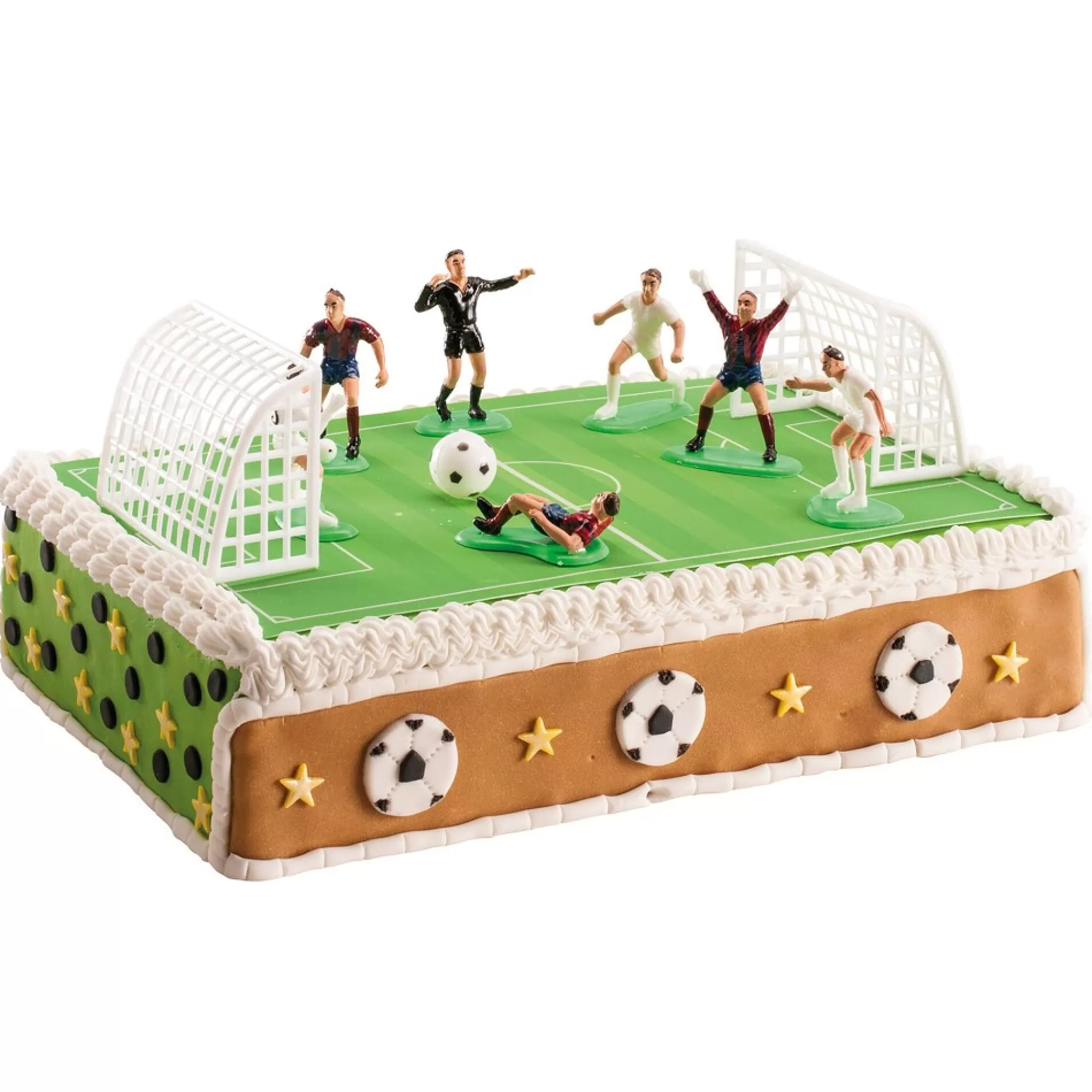 Hot Cake Topper Voetbal Pvc Desserts