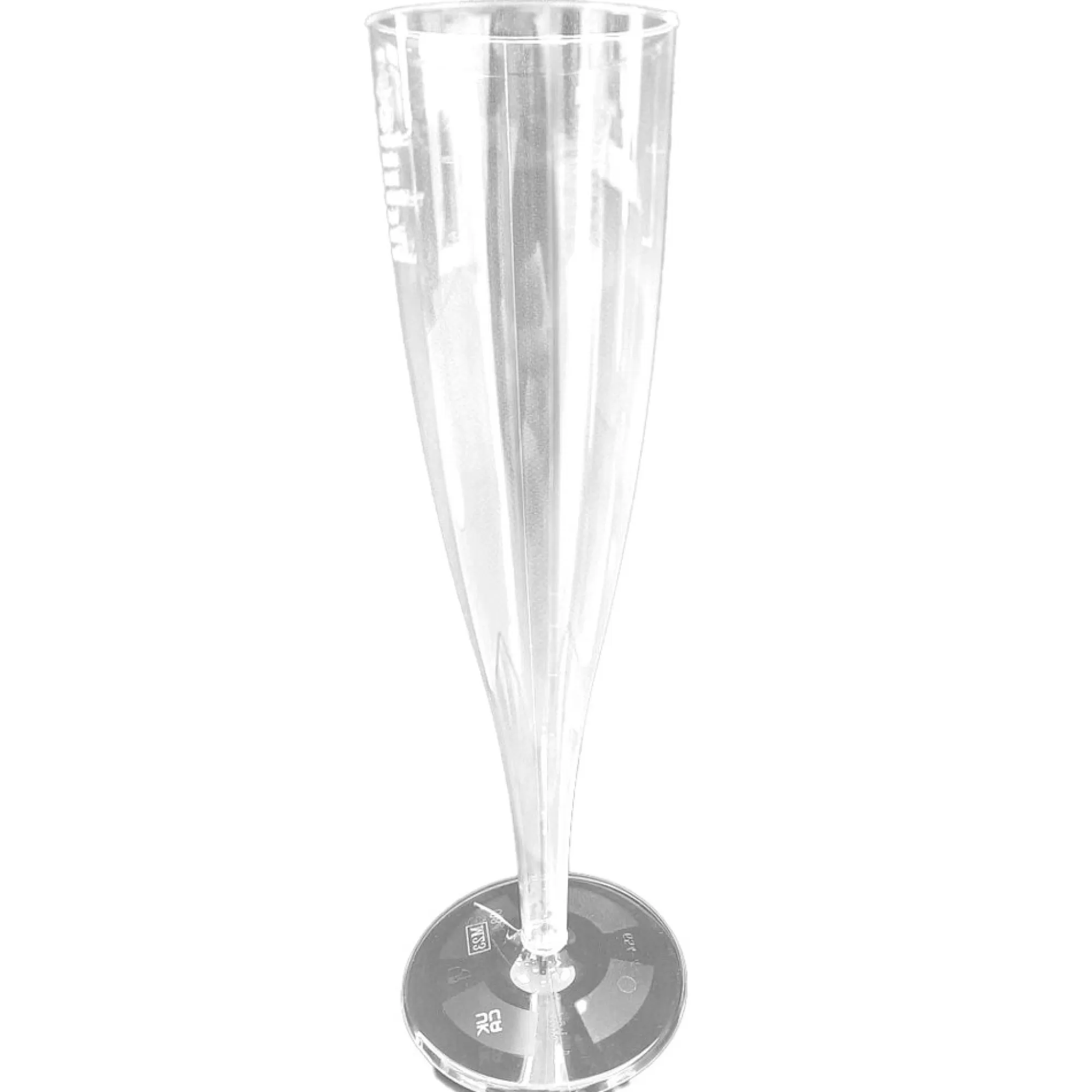 Store Champagneglas Herbruikbaar 100-135Ml Semi-Transparant Pp 10 Stuks Glazen