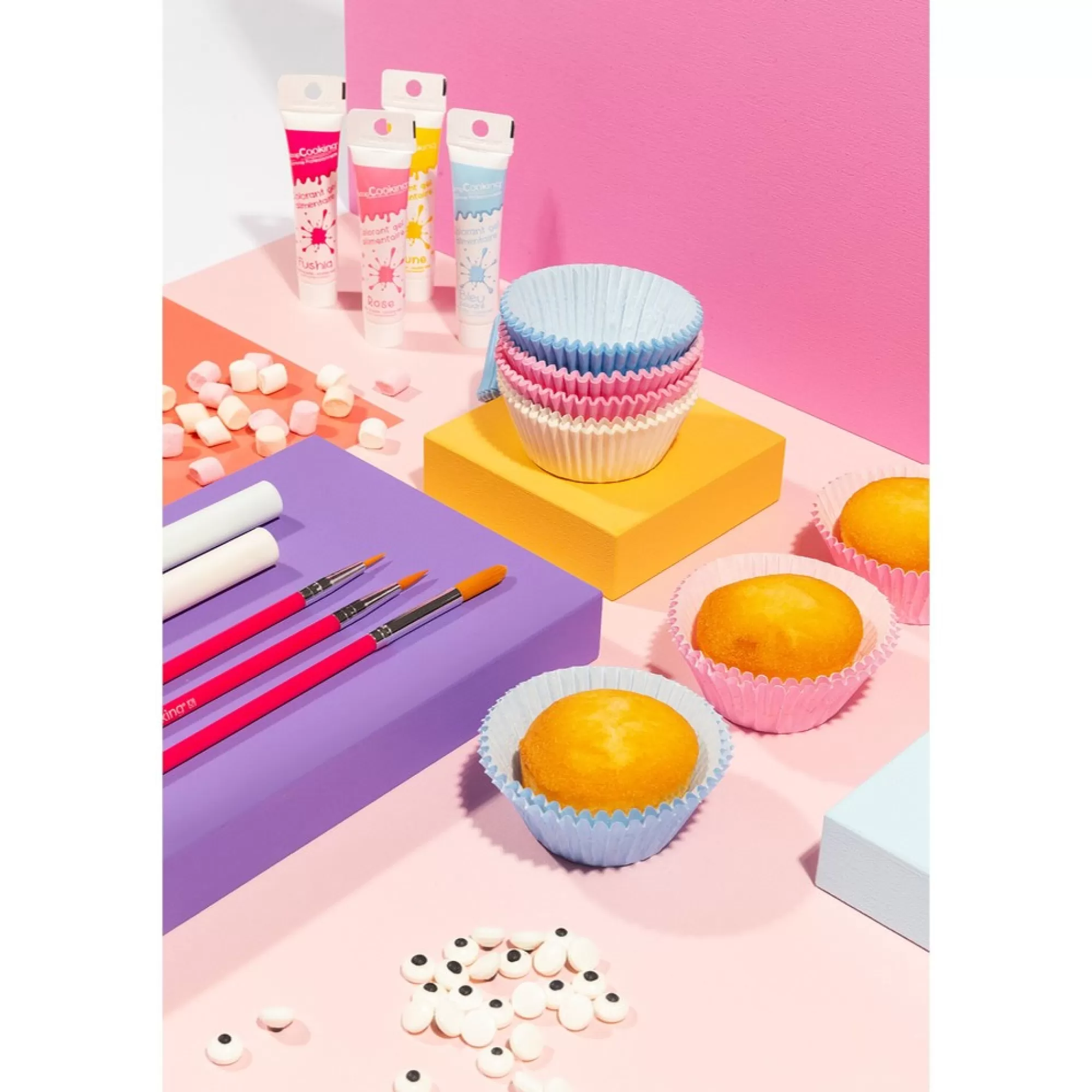 Clearance Cupcakevormpjes Wit H 3Cm 5Cm 50 Stuks Desserts