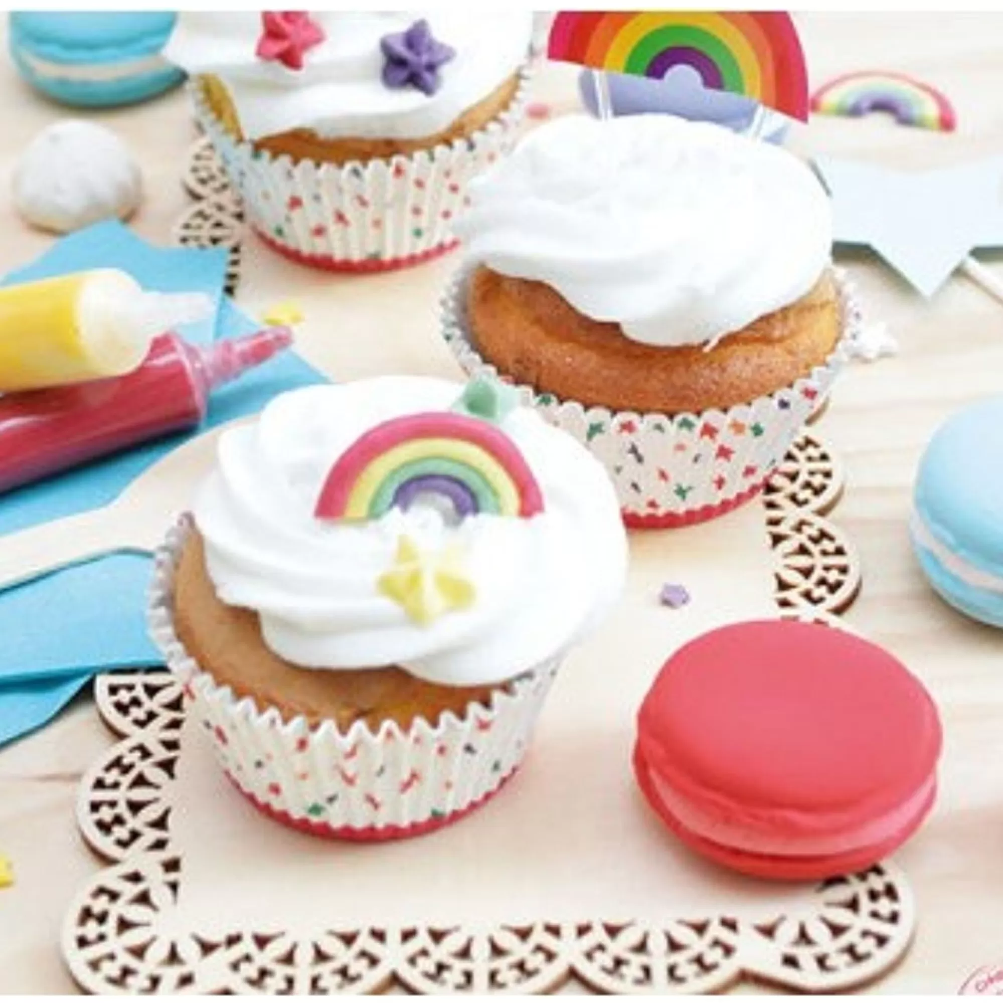 Store Deco Suiker Ster Regenboog 55G Desserts