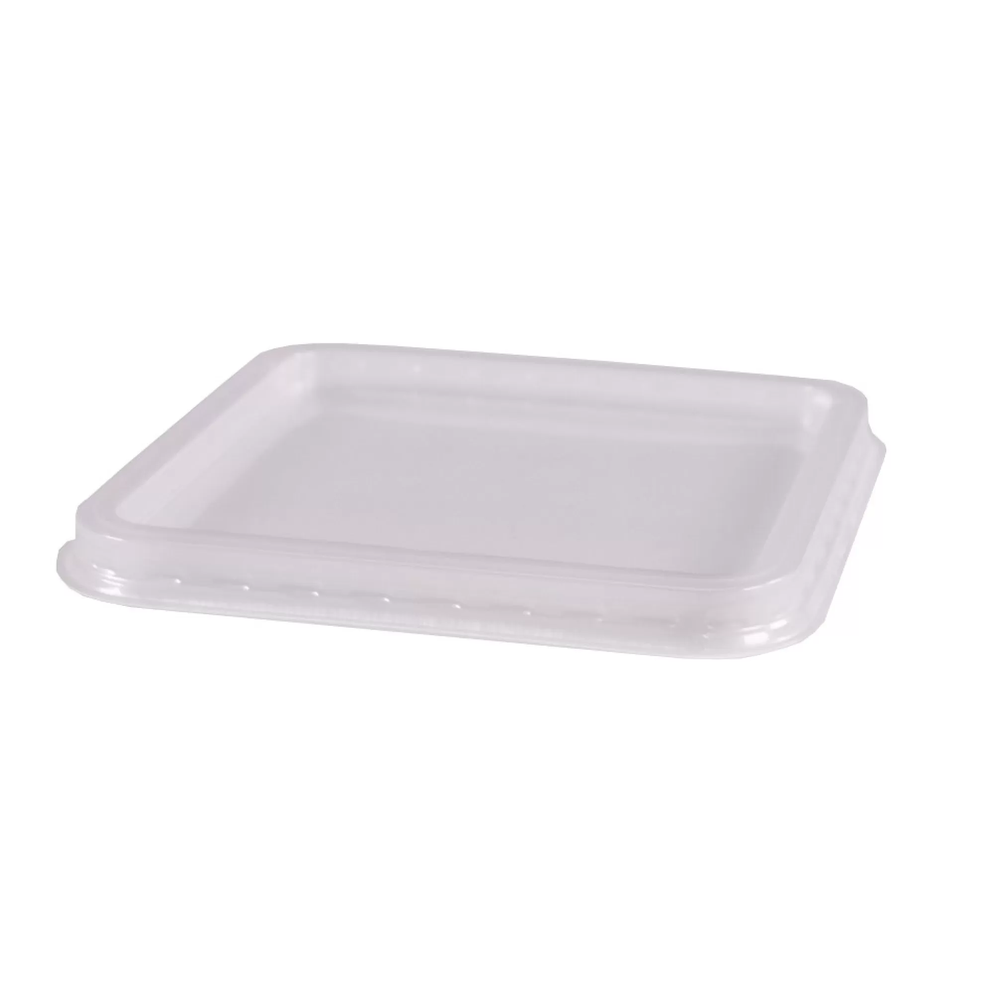 Store Deksel Voor Diepvriesdozen 500Ml 114X114Mm Transparant Pp 50 Stuks Bewaardozen