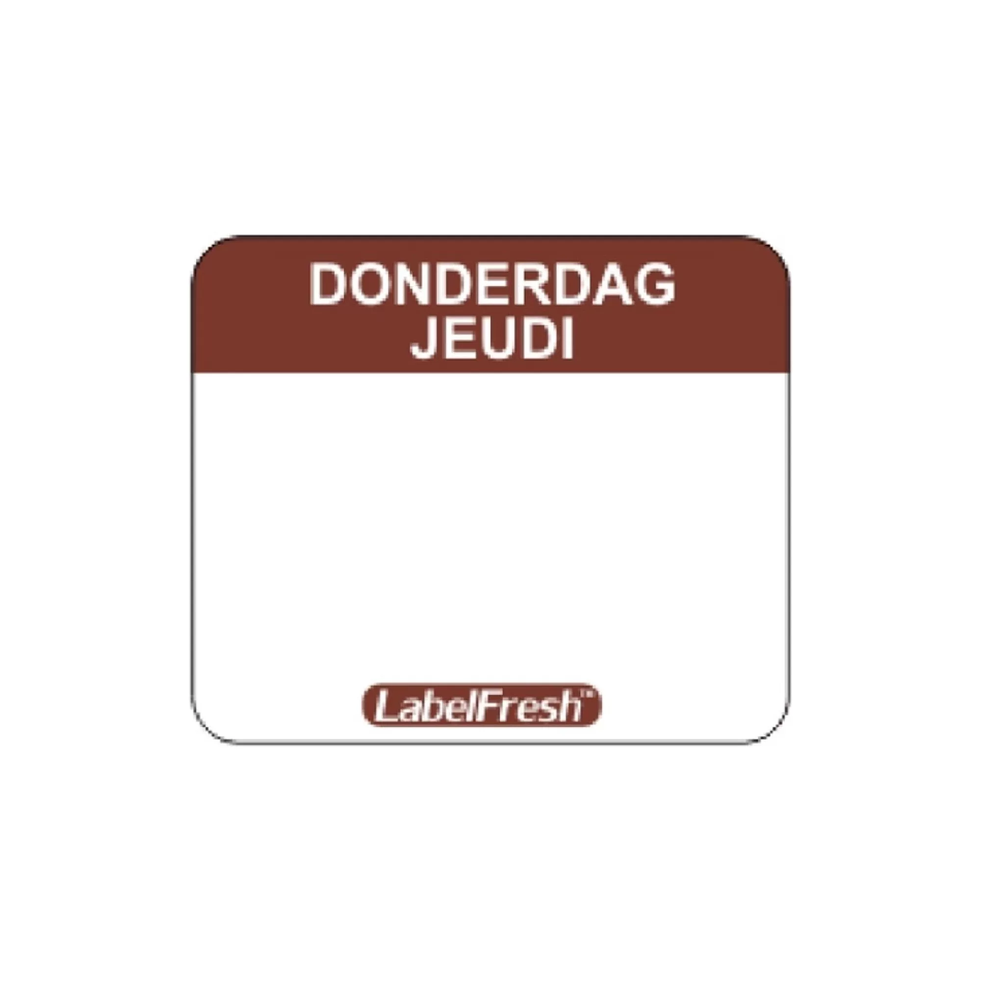 Flash Sale Etiket Easy Donderdag 3X2,5Cm 1000 Stuks Etikettering