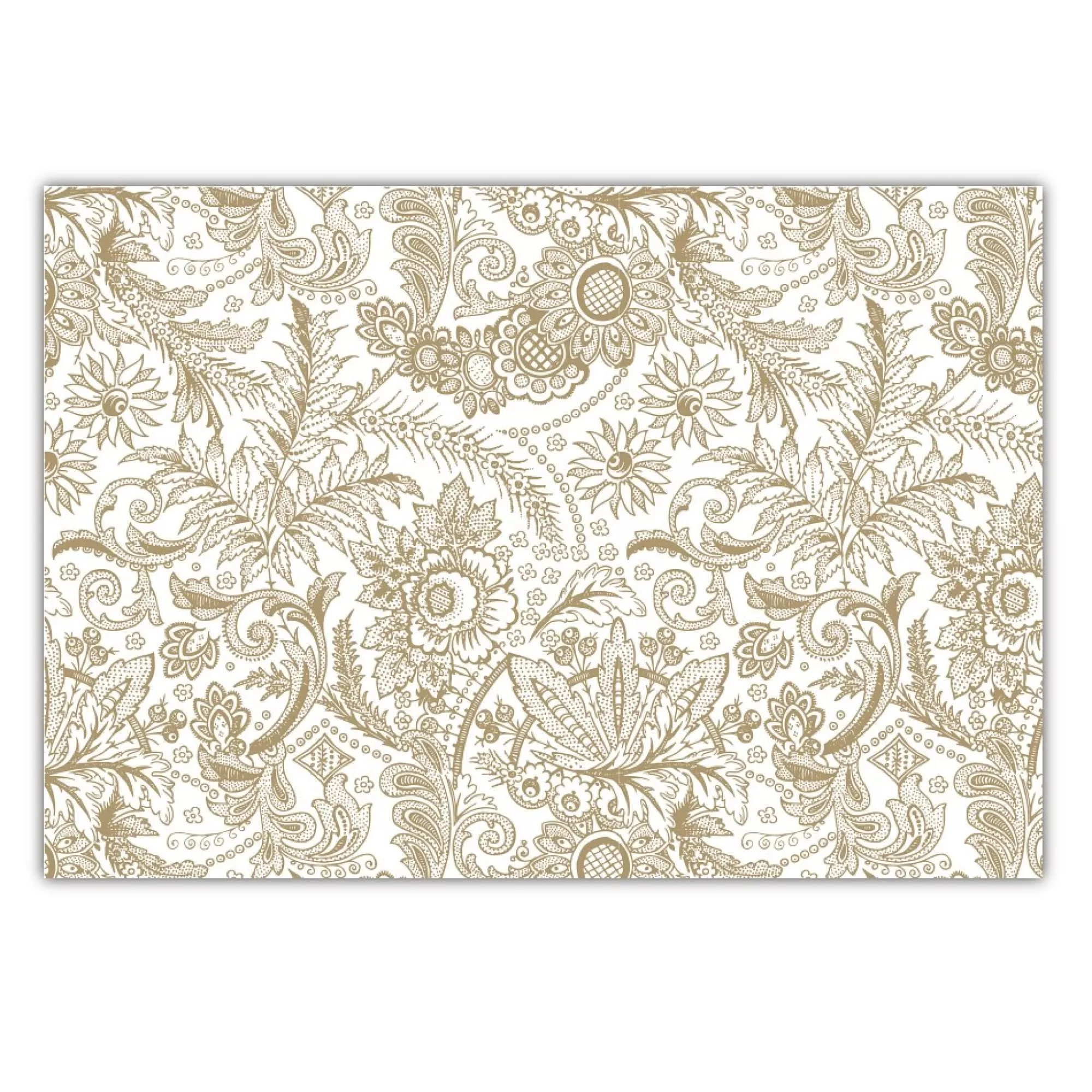 Sale Placemat Fay White Gold 30X43Cm 60G/M 50 Stuks Placemats