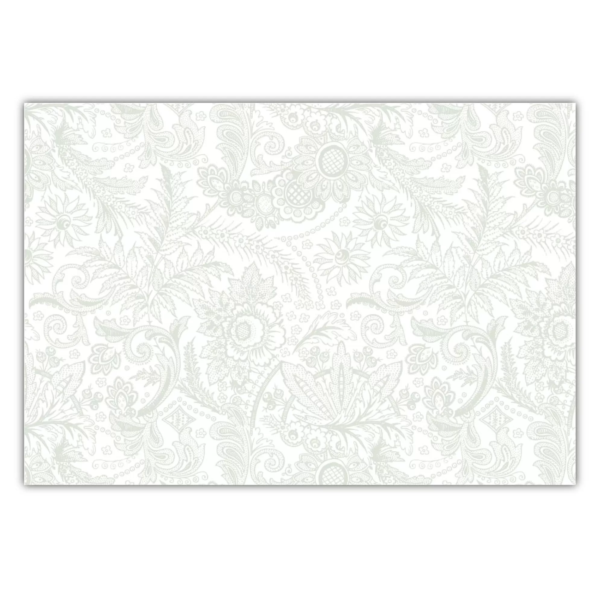 Clearance Placemat Fay White Silver 30X43Cm 60G/M 50 Stuks Placemats