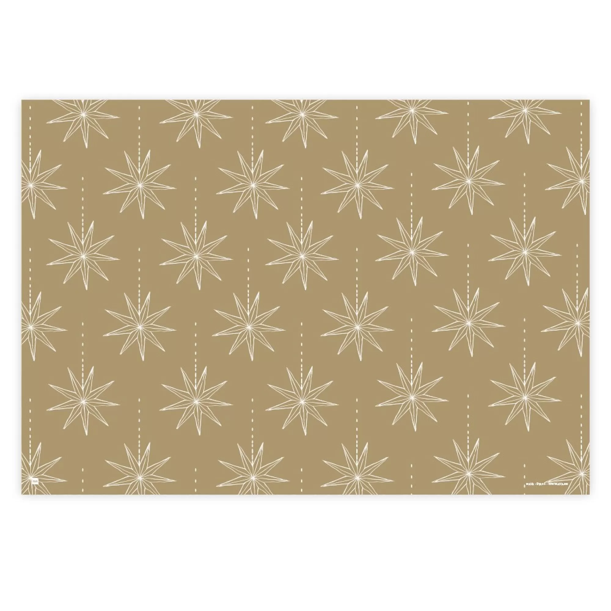 New Placemat Stars 30X43Cm 60G/M 50 Stuks Placemats