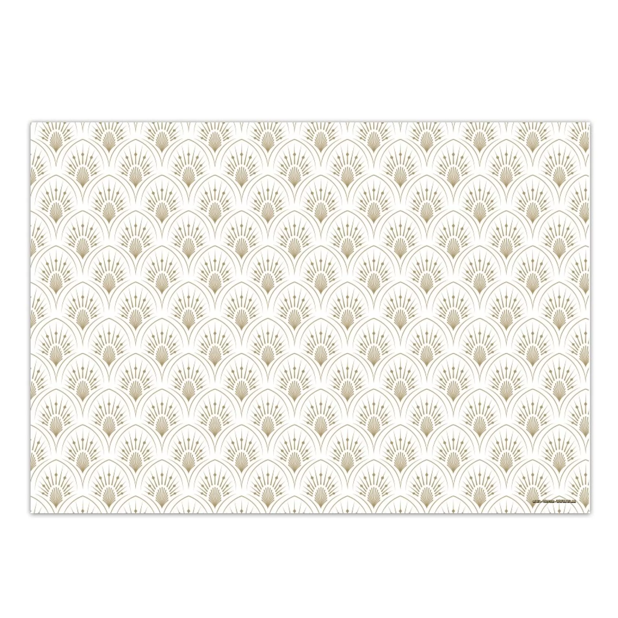 Flash Sale Placemat Victor White Gold 30X43Cm 60G/M 50 Stuks Placemats