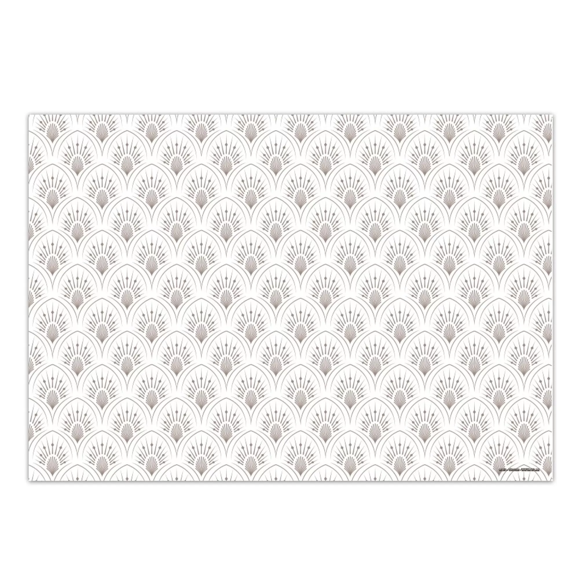Discount Placemat Victor White Silver 30X43Cm 60G/M 50 Stuks Placemats