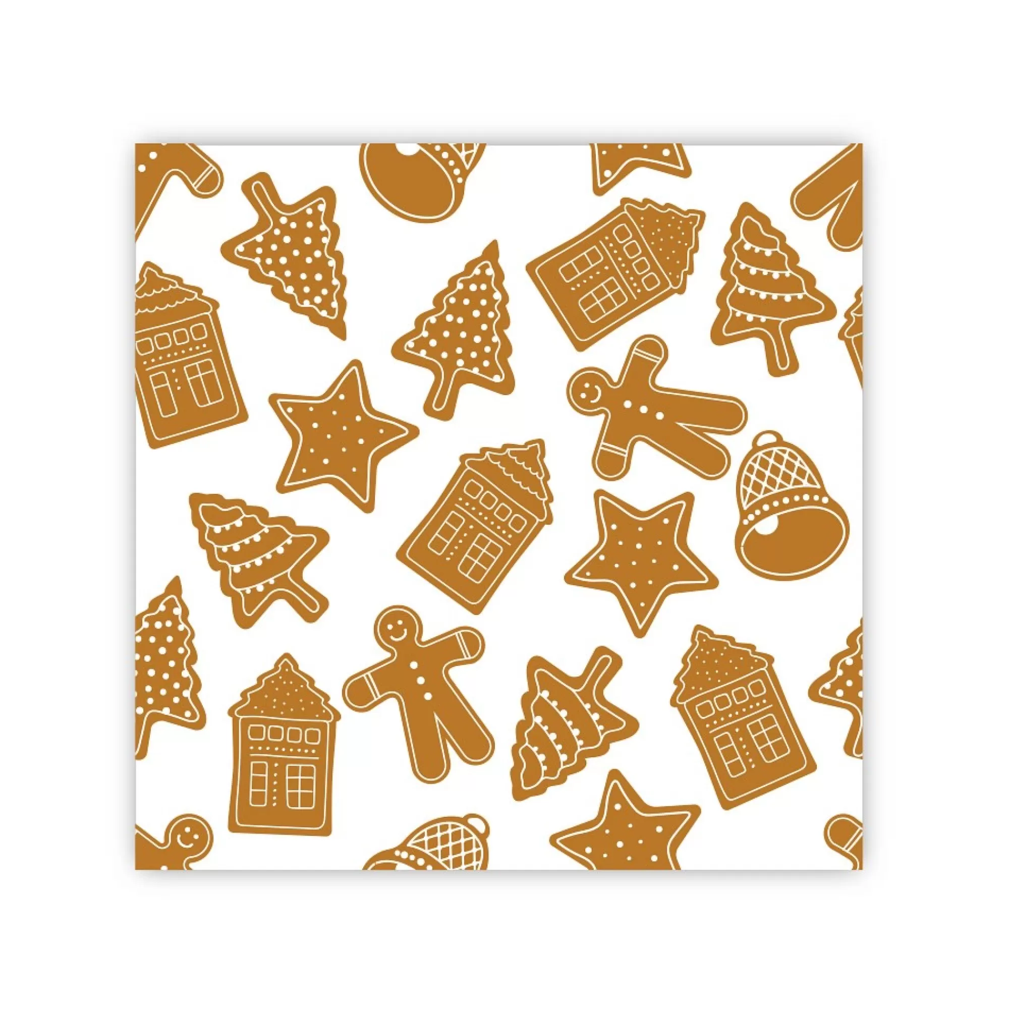 Best Sale Servetten Cookies 25X25Cm 2-Laags 50 Stuks Servetten