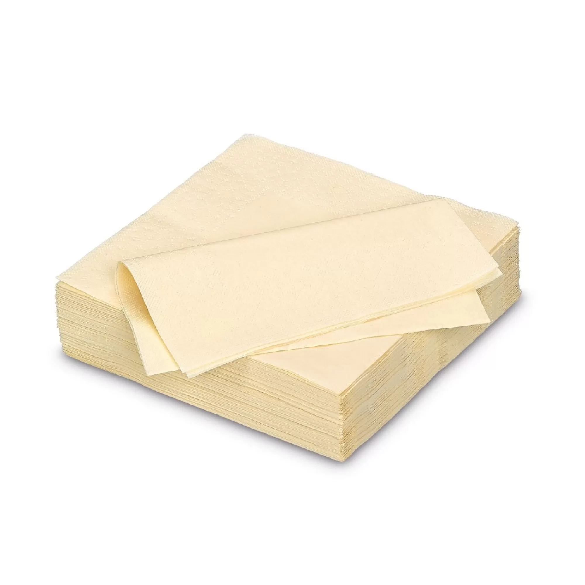 New Servetten Ecru 33X33Cm 2-Laags 50 Stuks Servetten