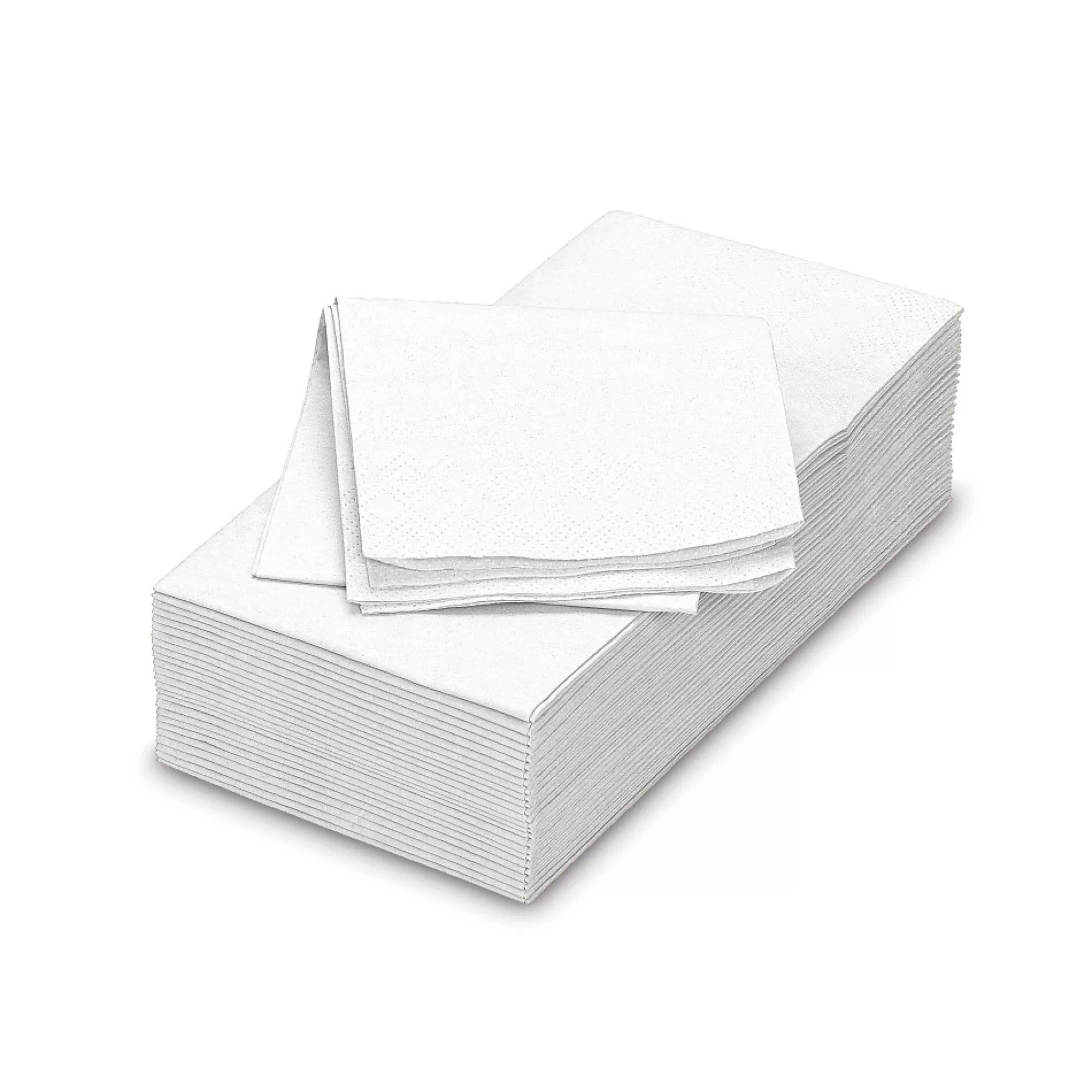 Cheap Servetten White 40X40Cm 1/8 2-Laags 50 Stuks Servetten