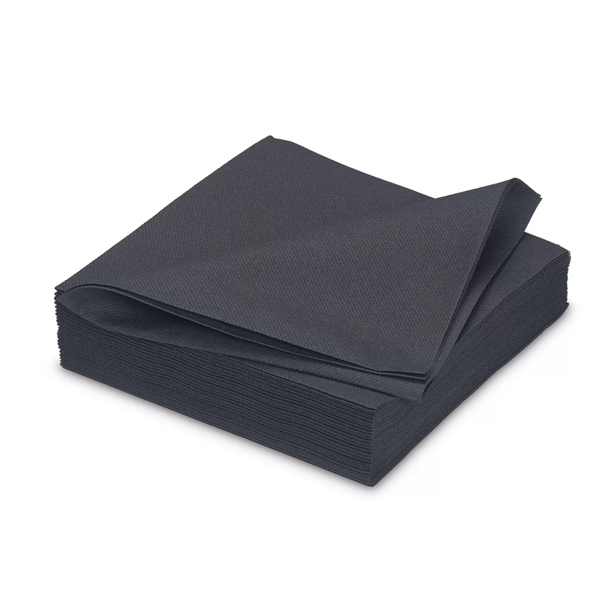 Fashion Servetten Black 25X25Cm 25 Stuks Servetten