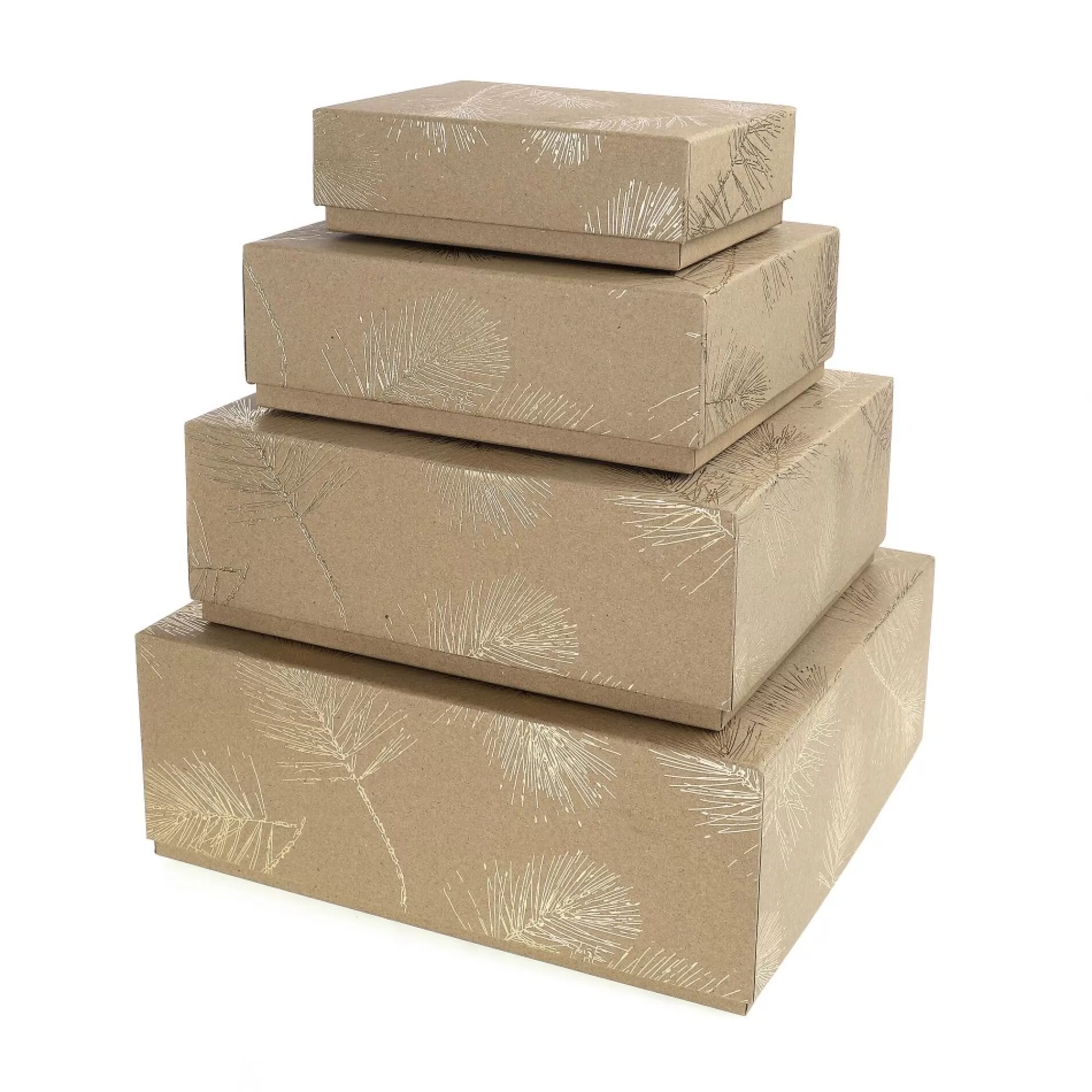 Clearance Geschenkdoos Taupe Ferice M 7X20,5X16Cm Geschenkverpakking