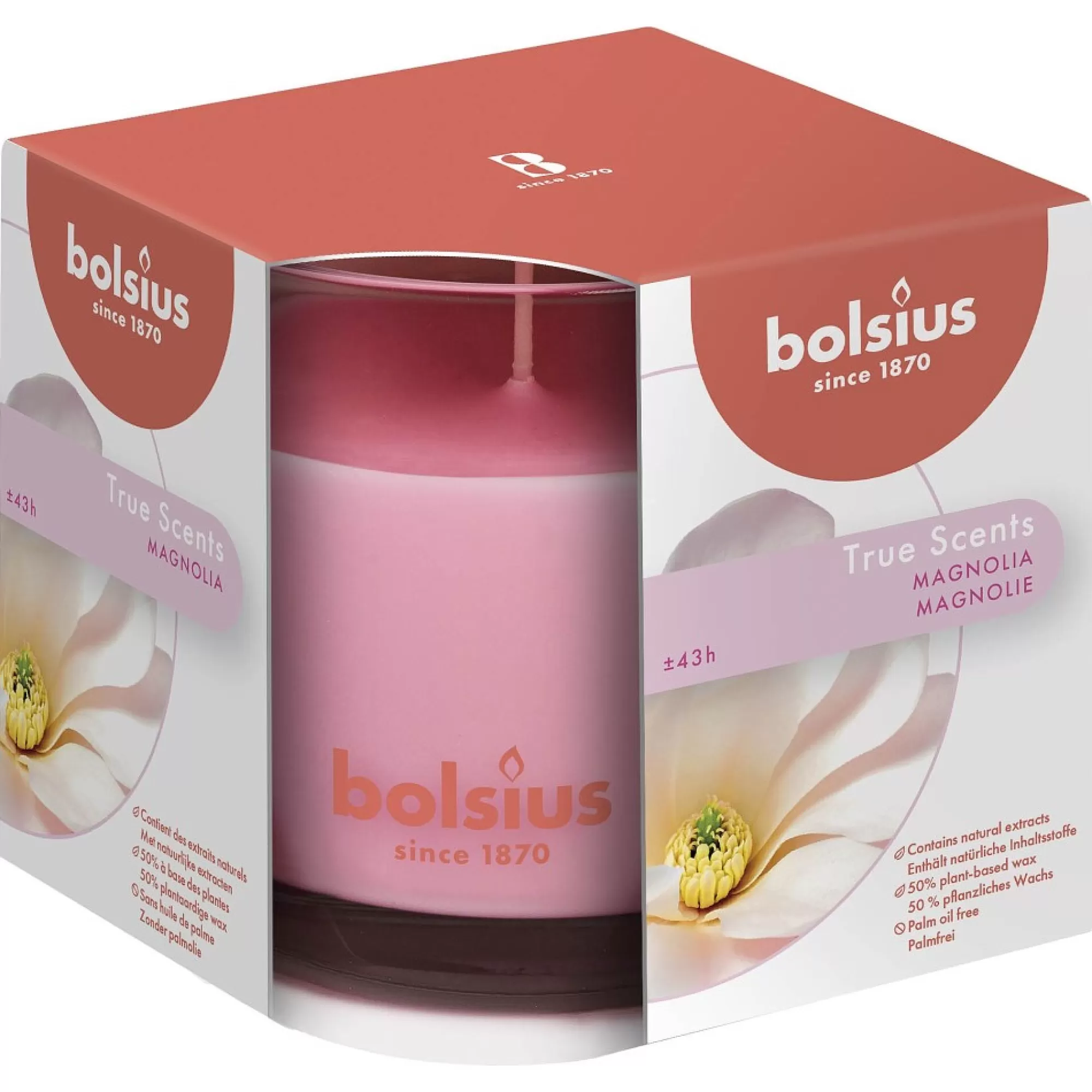 Outlet Geurkaars Magnolia H 9,7Cm 9,7Cm 43U Geurkaarsen & Diffusers