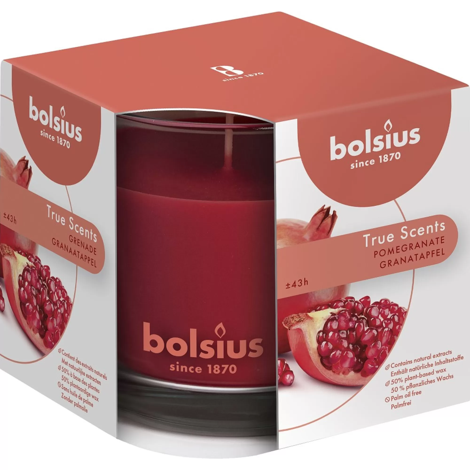 Discount Geurkaars Pomegranate H 9,7Cm 9,7Cm 43U Geurkaarsen & Diffusers