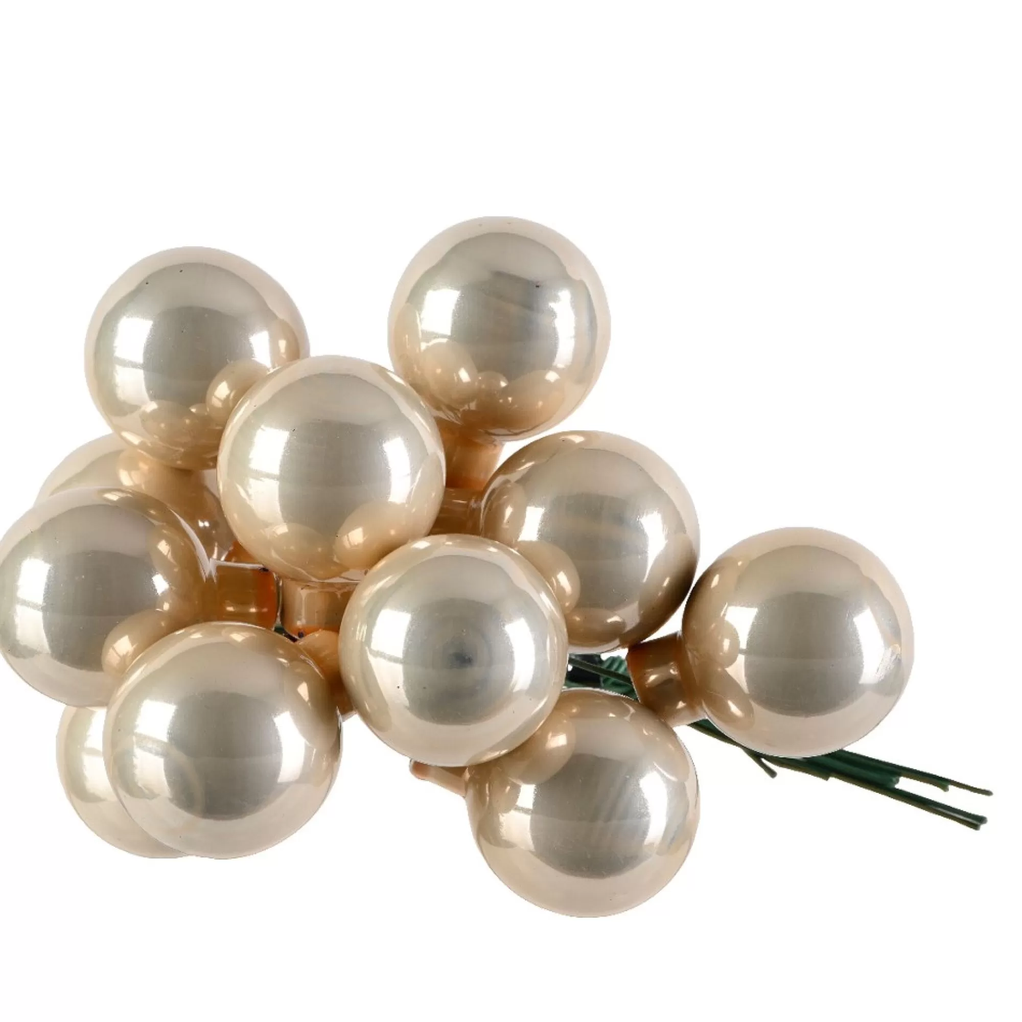 Online Glasbal Op Draad Parelglans 2Cm 12 Stuks Kerstballen