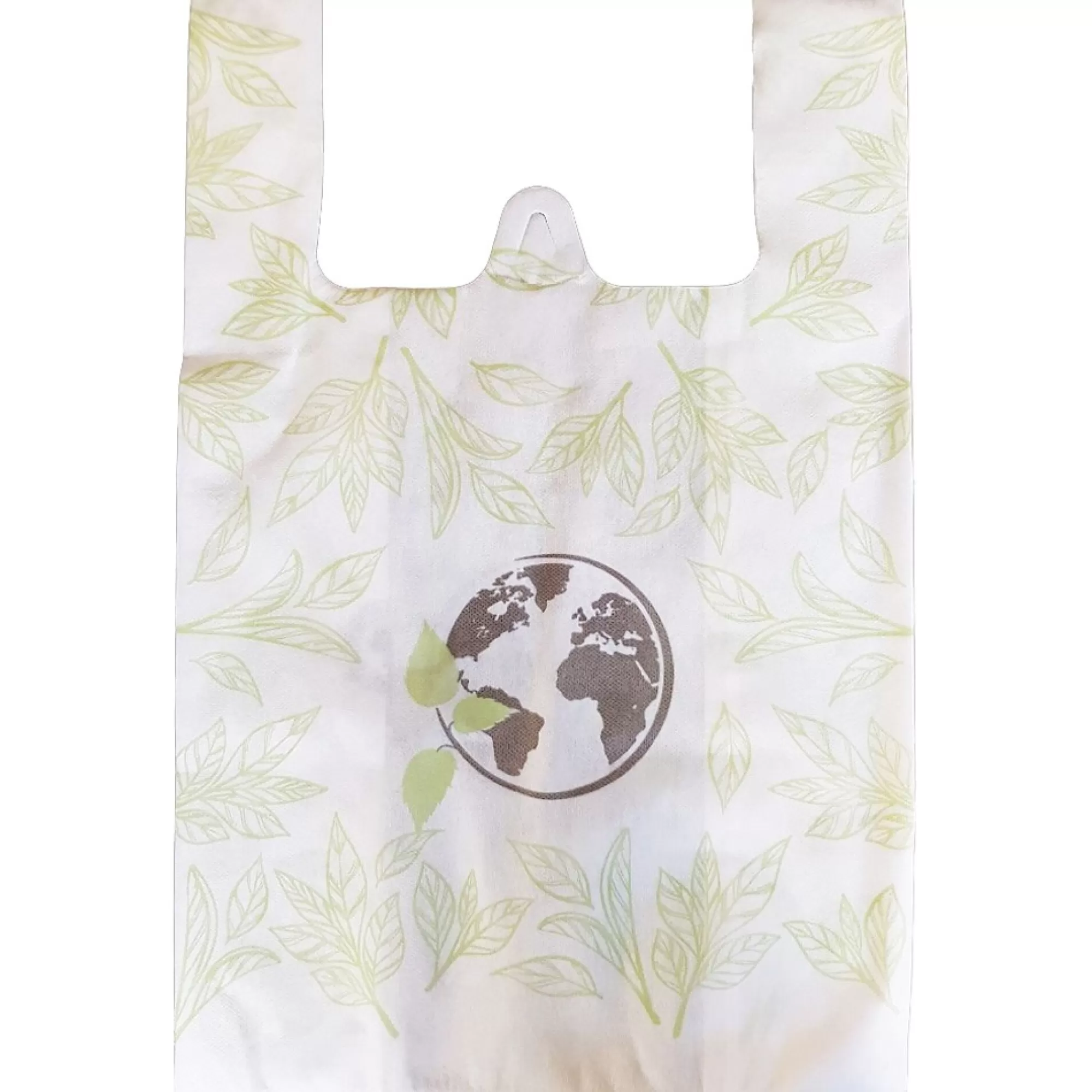 Online Hemddraagtas Non Woven 35+10X55Cm 40G/M Wit Standaard Bedrukt 50 Stuks Zakken