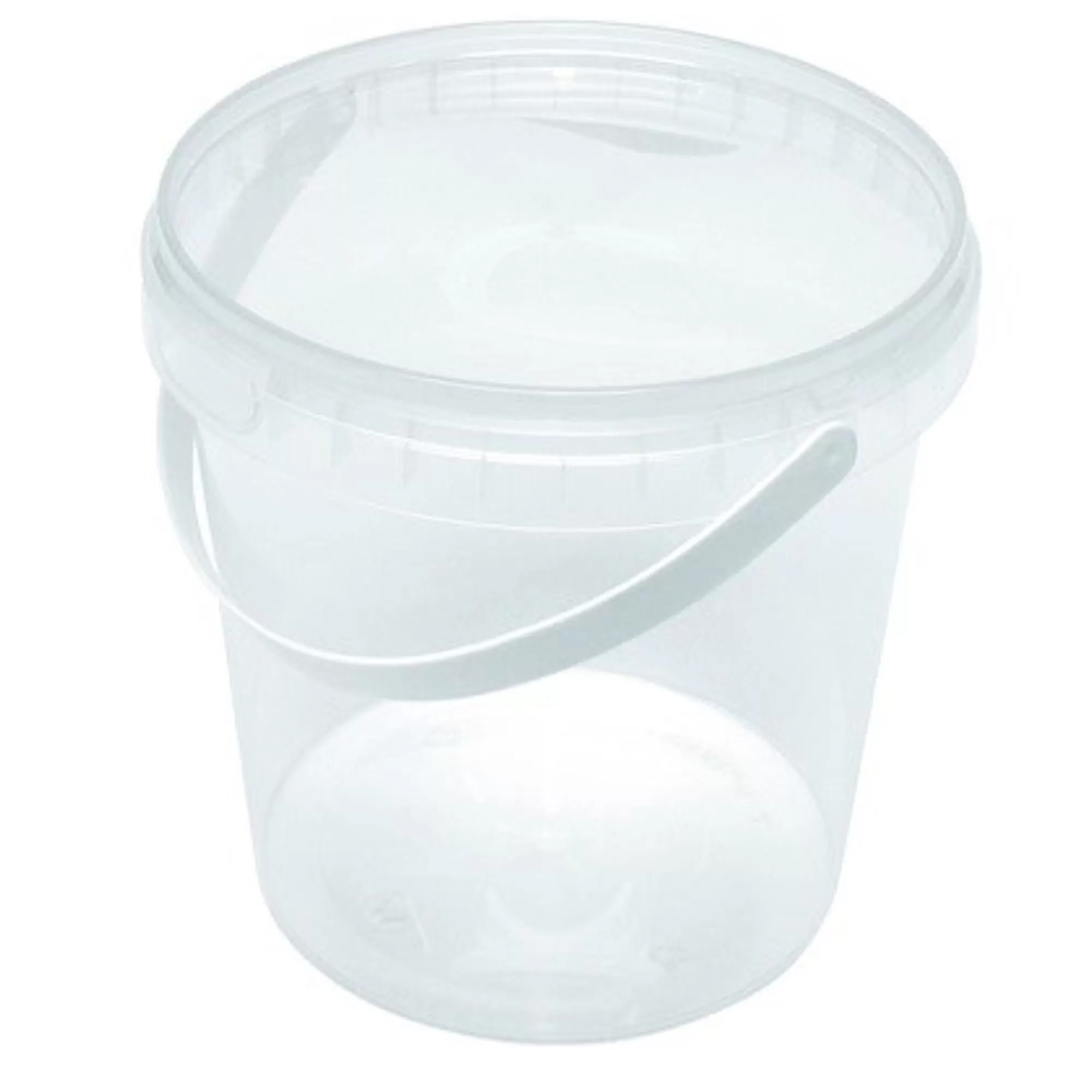 Store Herbruikbare Emmer 1L + Hendel + Verzegeld Deksel Transparant Pp 10 Stuks Bewaardozen