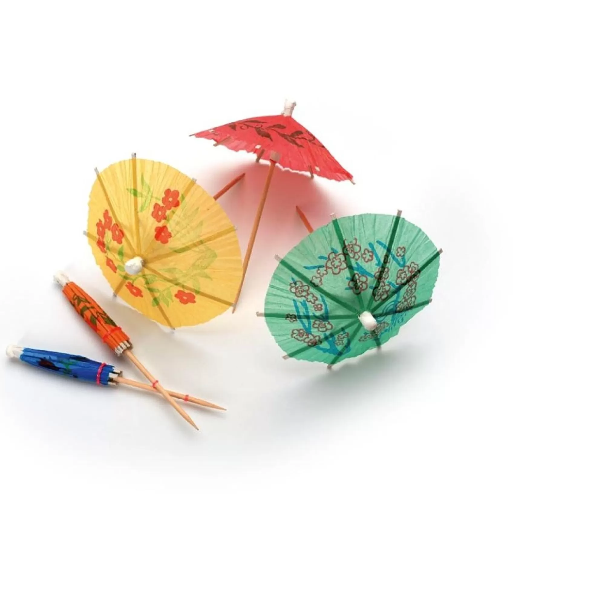 Sale Ijsgarnituur 8Cm Parasol Kleuren Assortiment 150 Stuks Versieringen