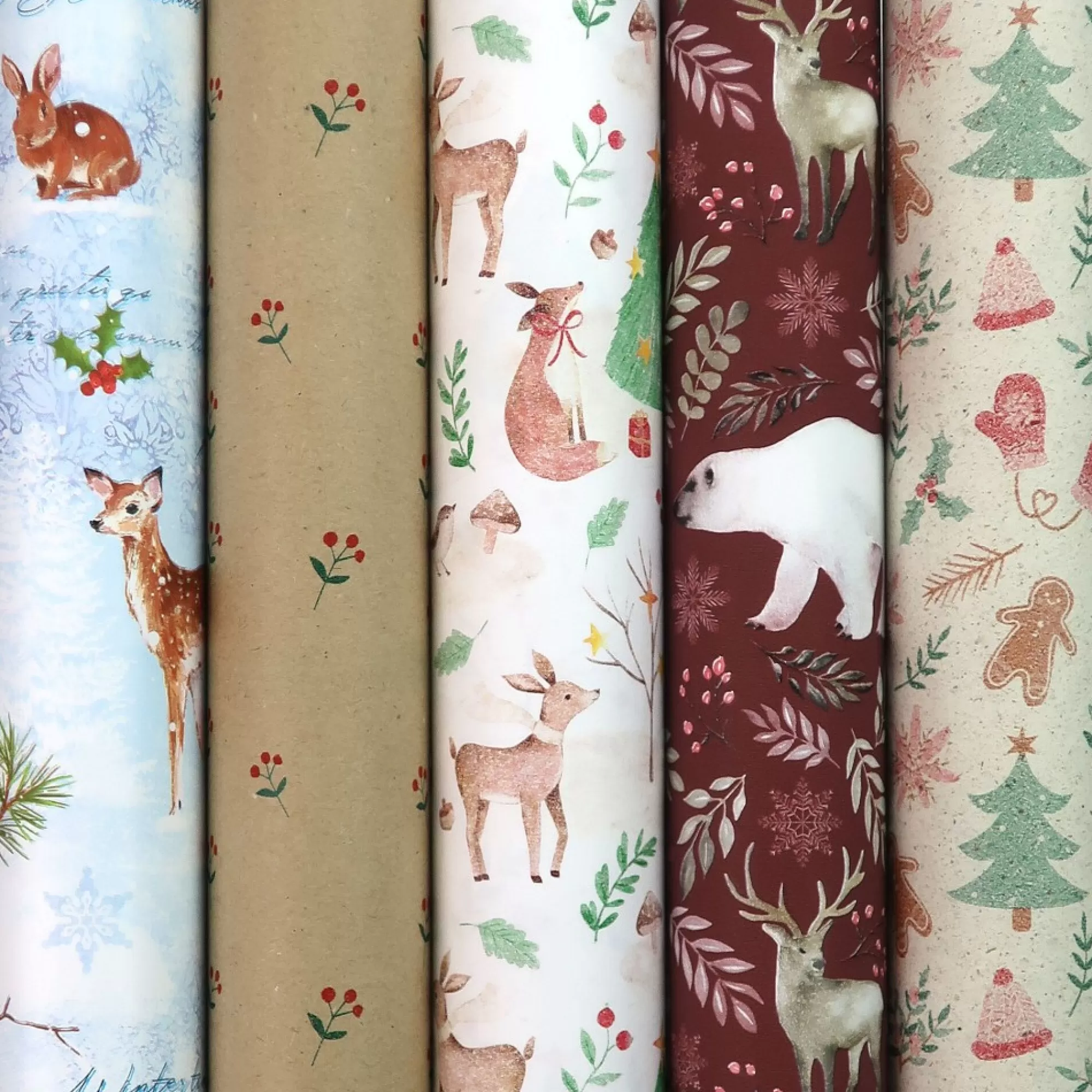 Store Inpakpapier Winter Wonder 2M X 70Cm 1 Van De 5 Inpakpapier