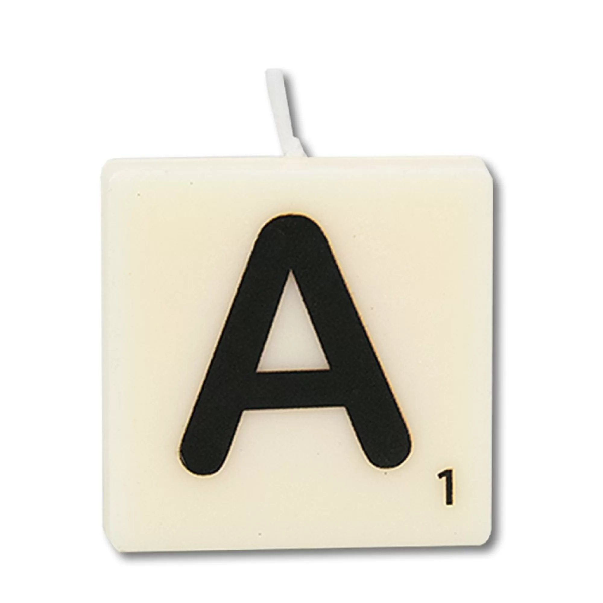 Shop Kaars Mini 4X2X4Cm Wit Letter A Fantasiekaarsen