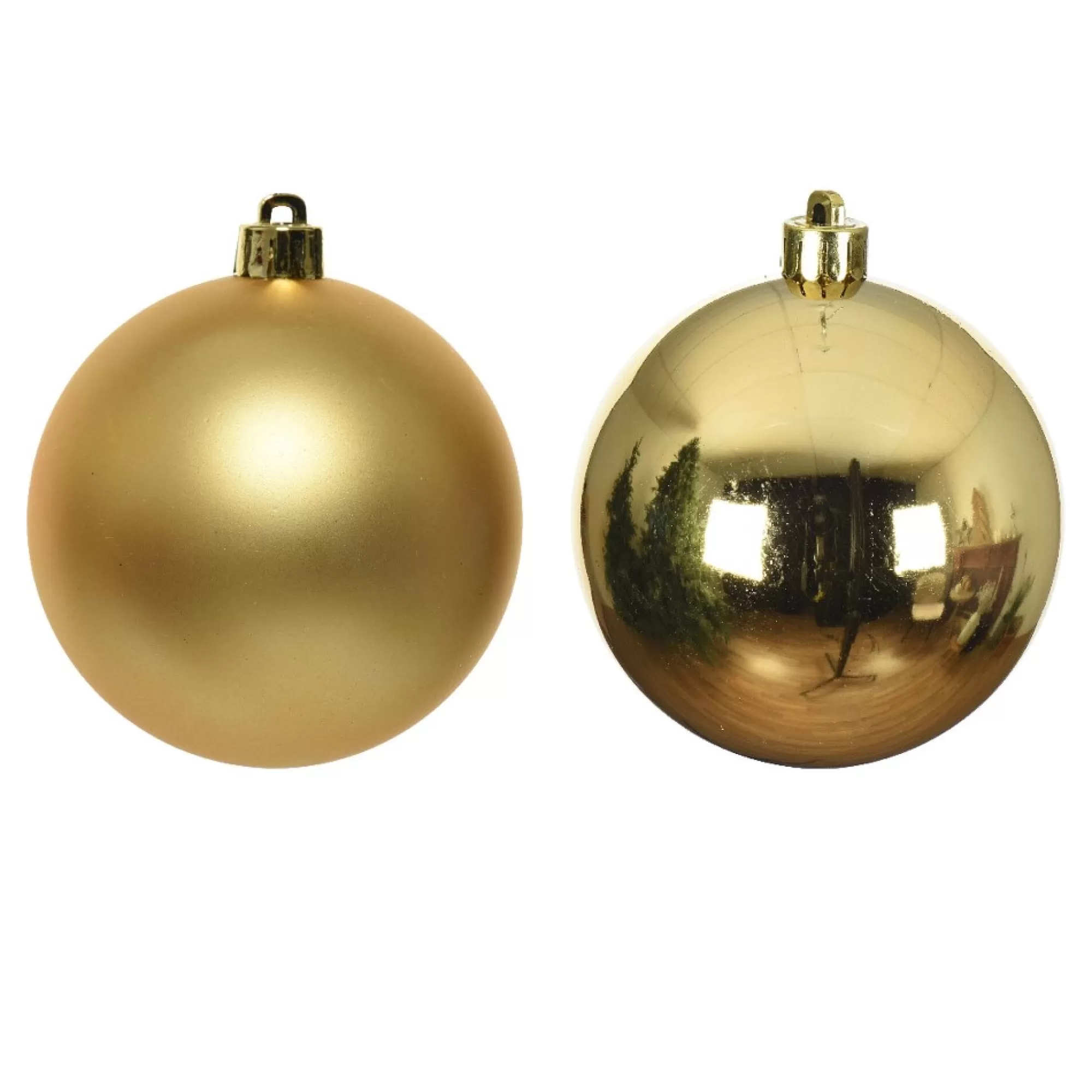 New Kerstbal Glas 2,5Cm Glans En Mat Lichtgoud 24 Stuks Kerstballen