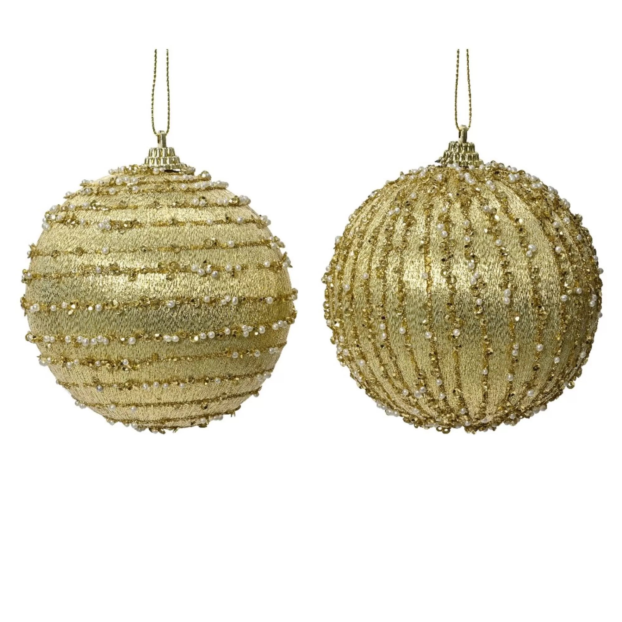 Best Sale Kerstbal Onbreekbaar Lichtgoud 6Cm 1 Van De 2 Kerstballen