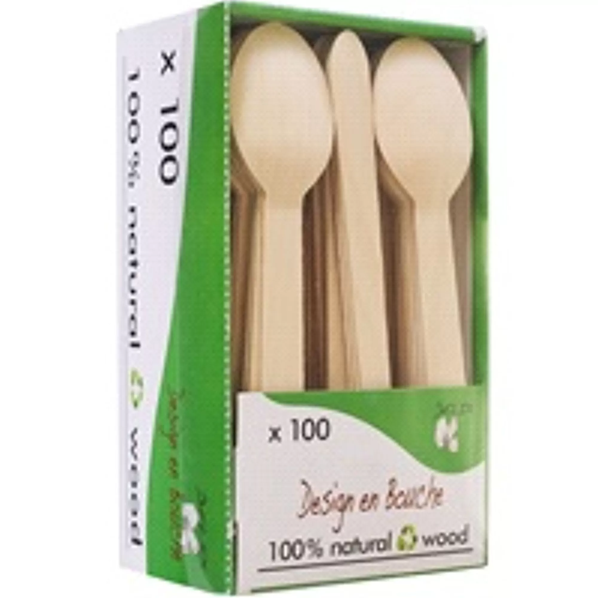 Discount Lepel Hout 16Cm 100 Stuks Bestek