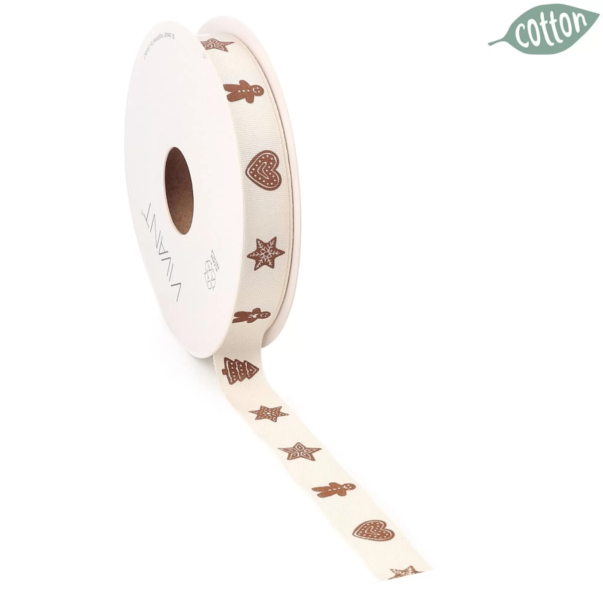 Best Lint Gingerbread Ecru 3M X 1,5Cm Linten, Strikken, Tape & Etiketten