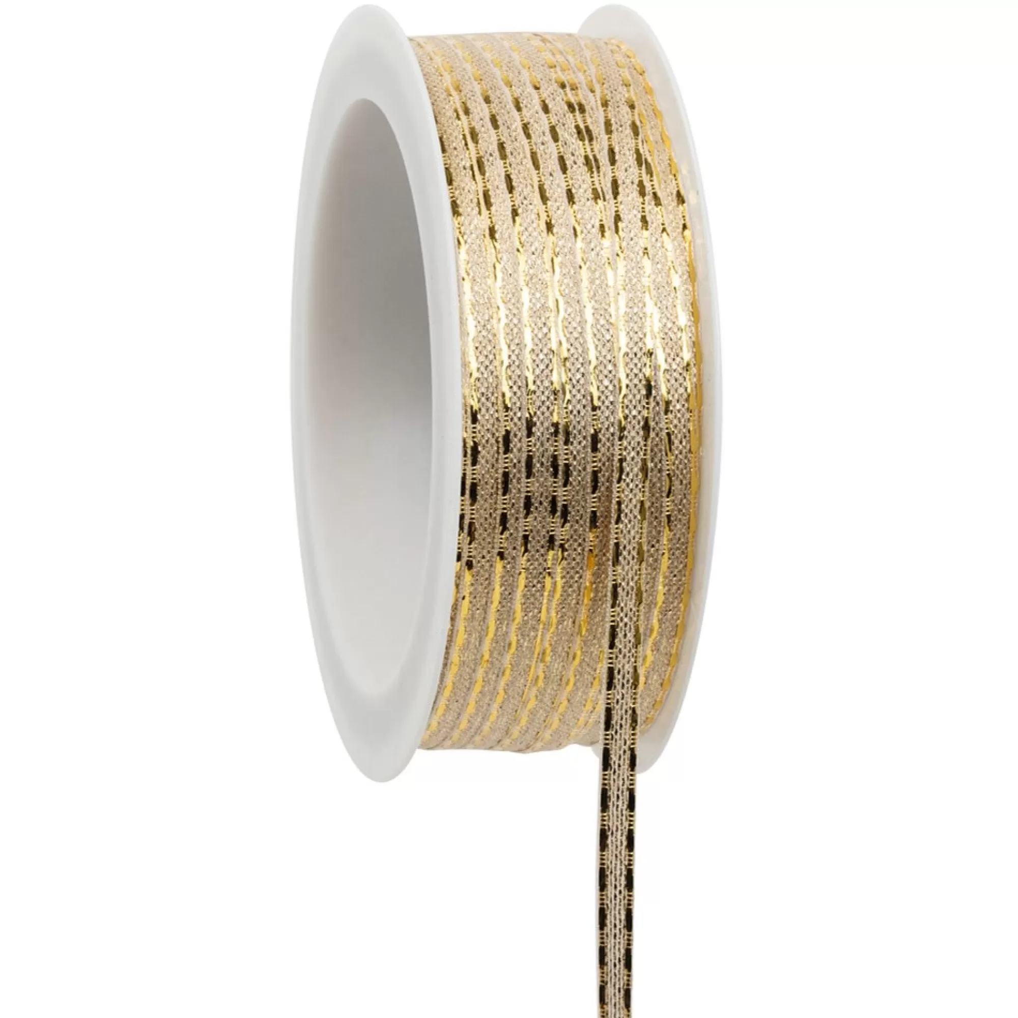 Hot Lint Goud 3Mm X 10M Lux Linten, Strikken, Tape & Etiketten