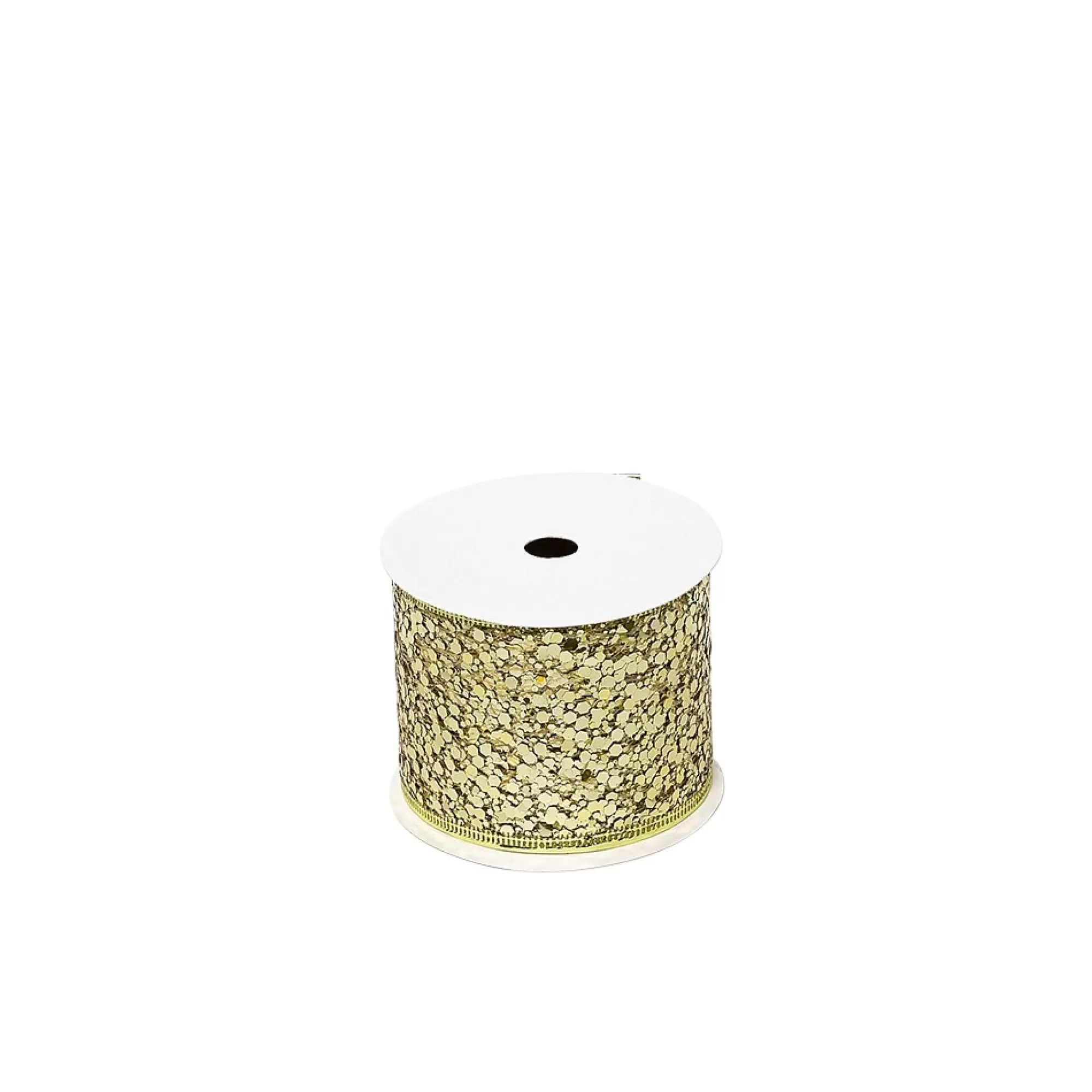 Best Lint Goud Pailletten 6,3Cm X 3M Linten, Strikken, Tape & Etiketten