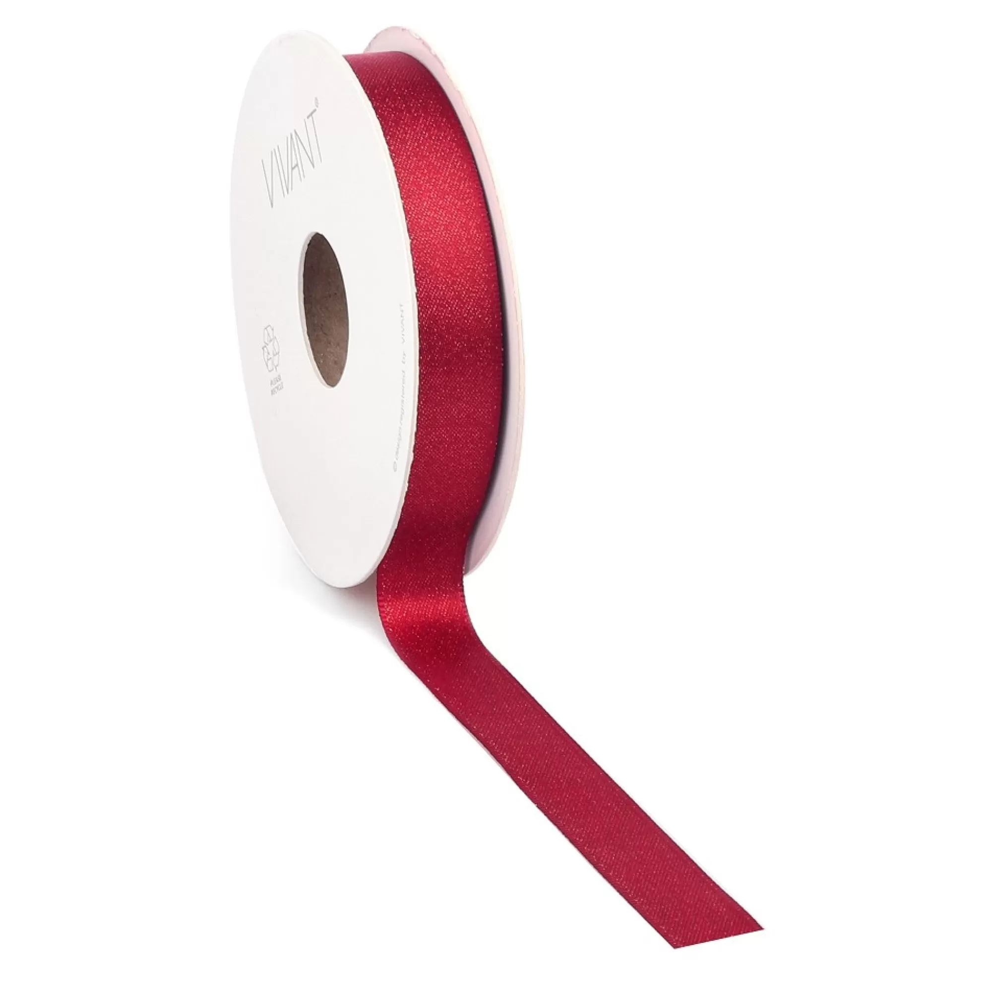 Clearance Lint Rood 5M X 1,5Cm Victoria Linten, Strikken, Tape & Etiketten