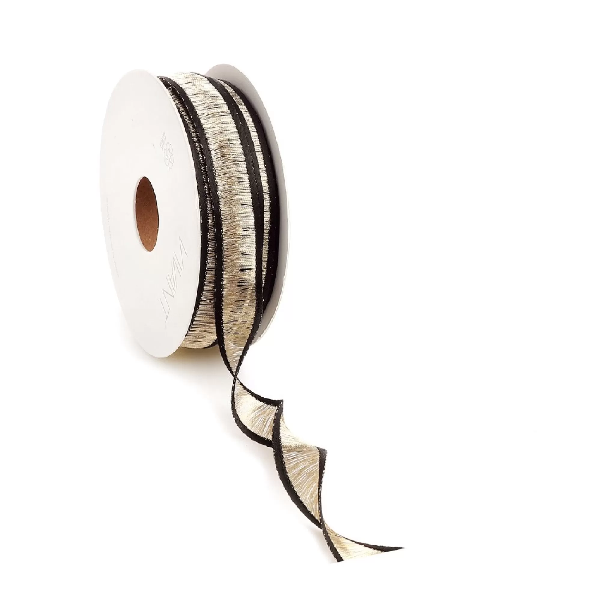 Store Lint Zwart-Goud 1,5Cm X 3M Sona Linten, Strikken, Tape & Etiketten