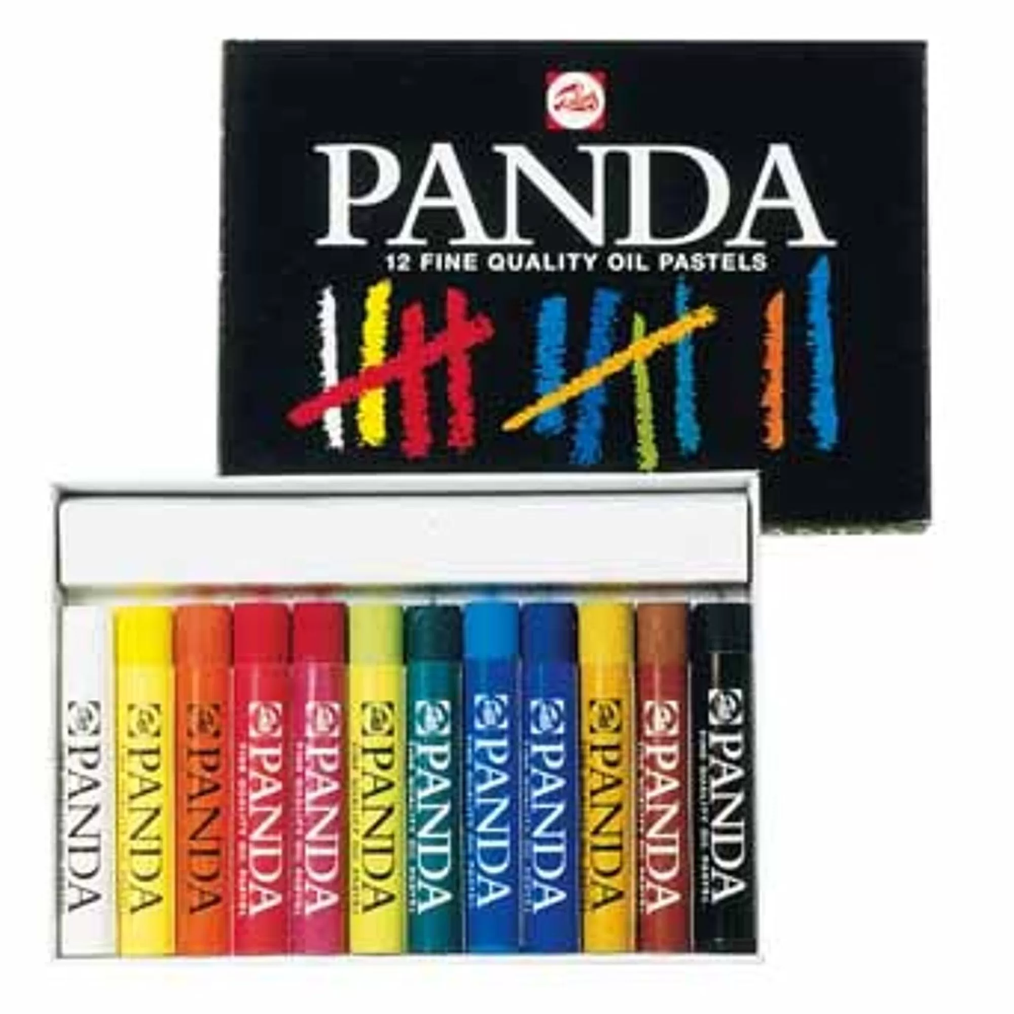 Best Sale Oliekrijtjes Kleuren Panda Vet 12 Stuks Cadeautips