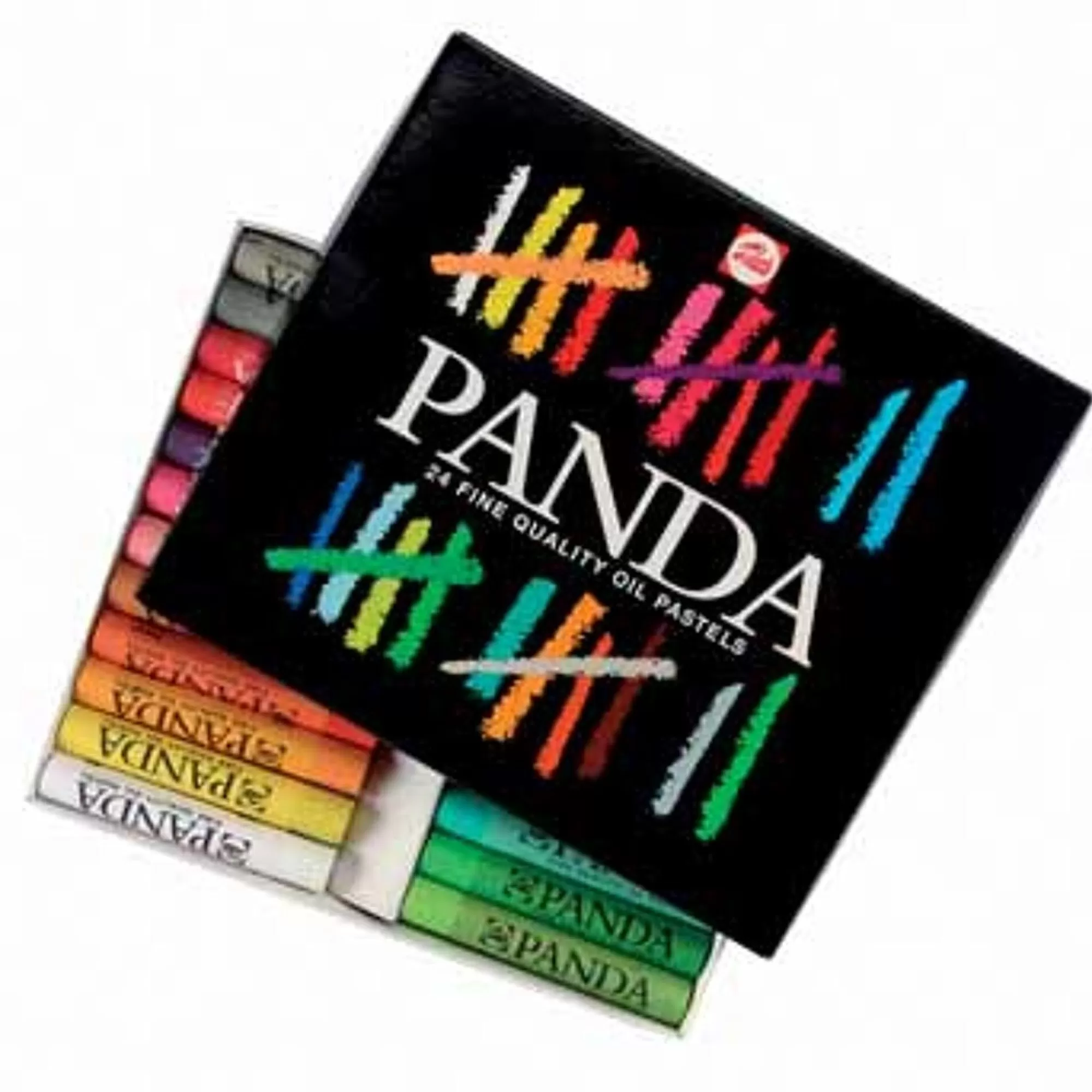 New Oliekrijtjes Kleuren Panda Vet 24 Stuks Cadeautips