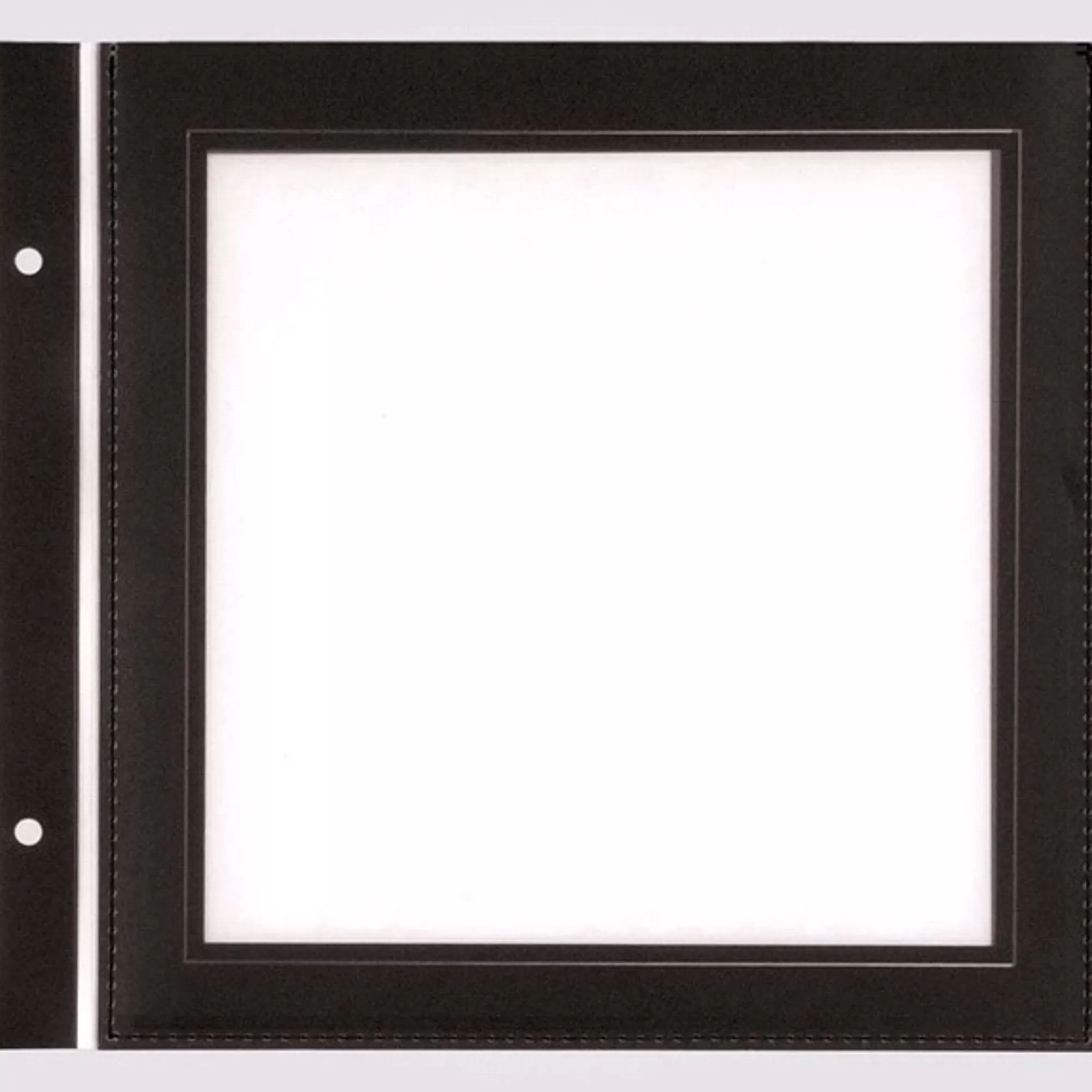 Online Passe-Partout 21X21Cm Zwart Voor Menukaart Met Schroefsysteem 2 Stuks Menukaarten & Houders