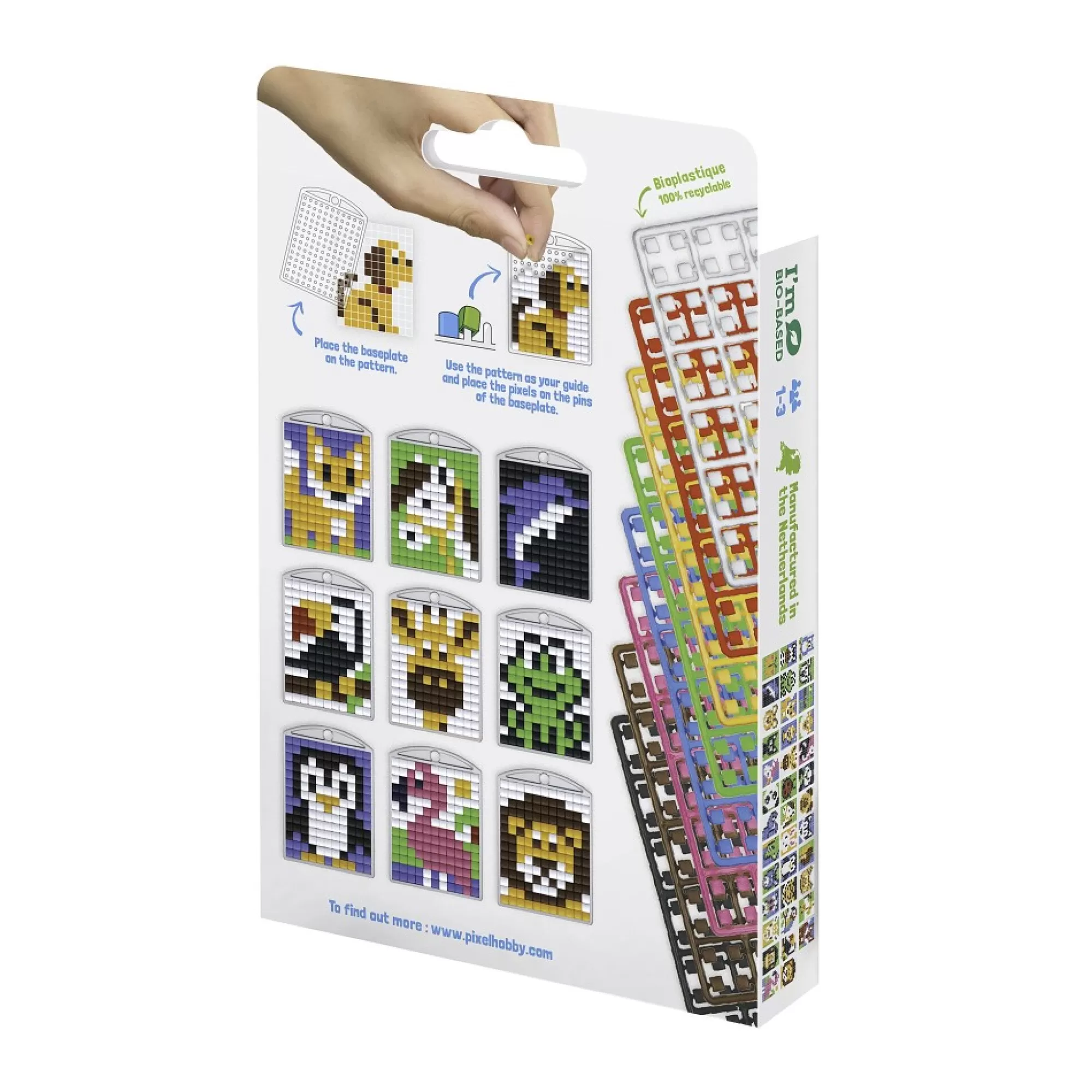 Store hobby Sleutelhanger Set Dieren (Lama - Olifant - Kat) 3X4Cm 3 Stuks Cadeautips