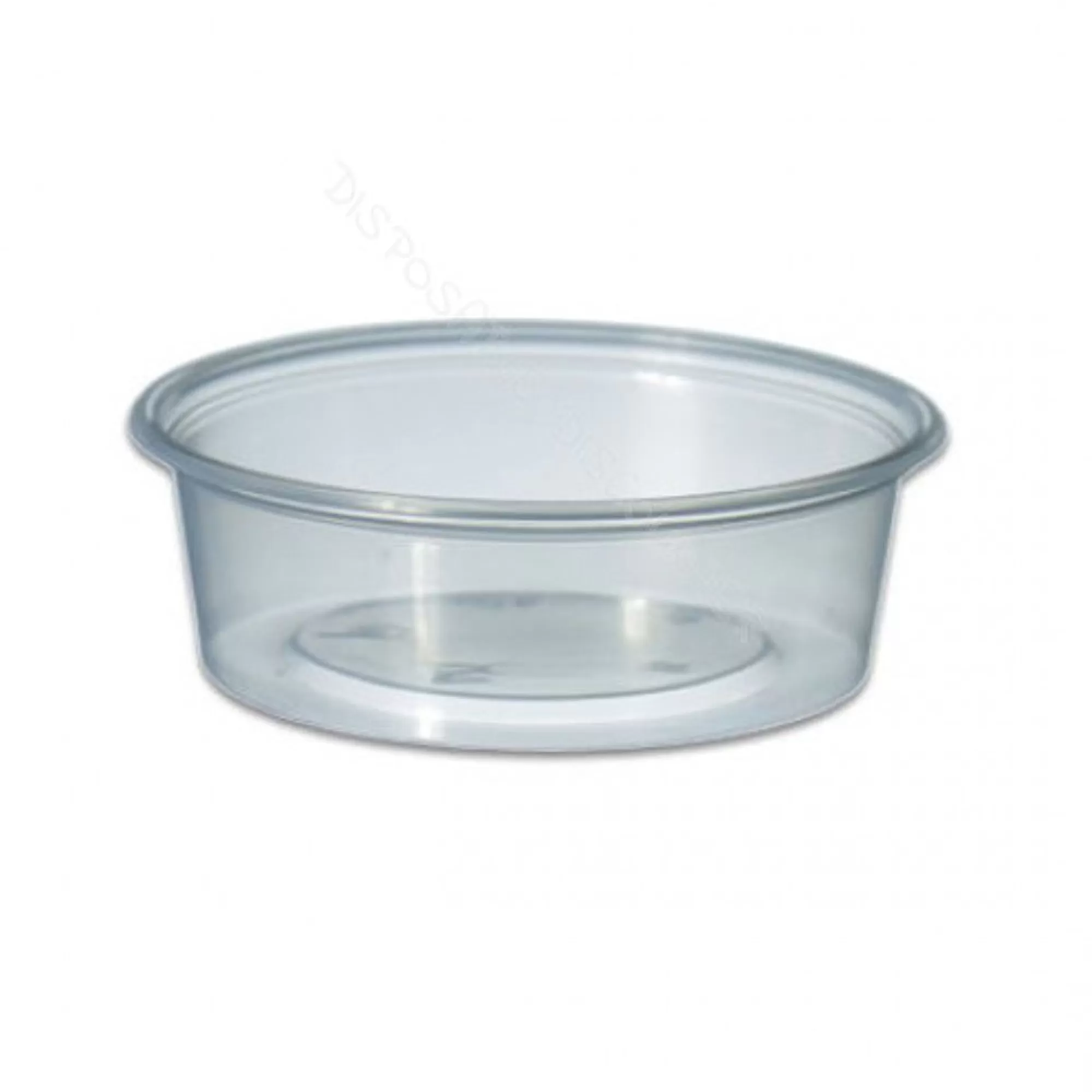 New Portion Cup Transparant 50Ml H 2,3Cm 7Cm 50 Stuks Bewaardozen