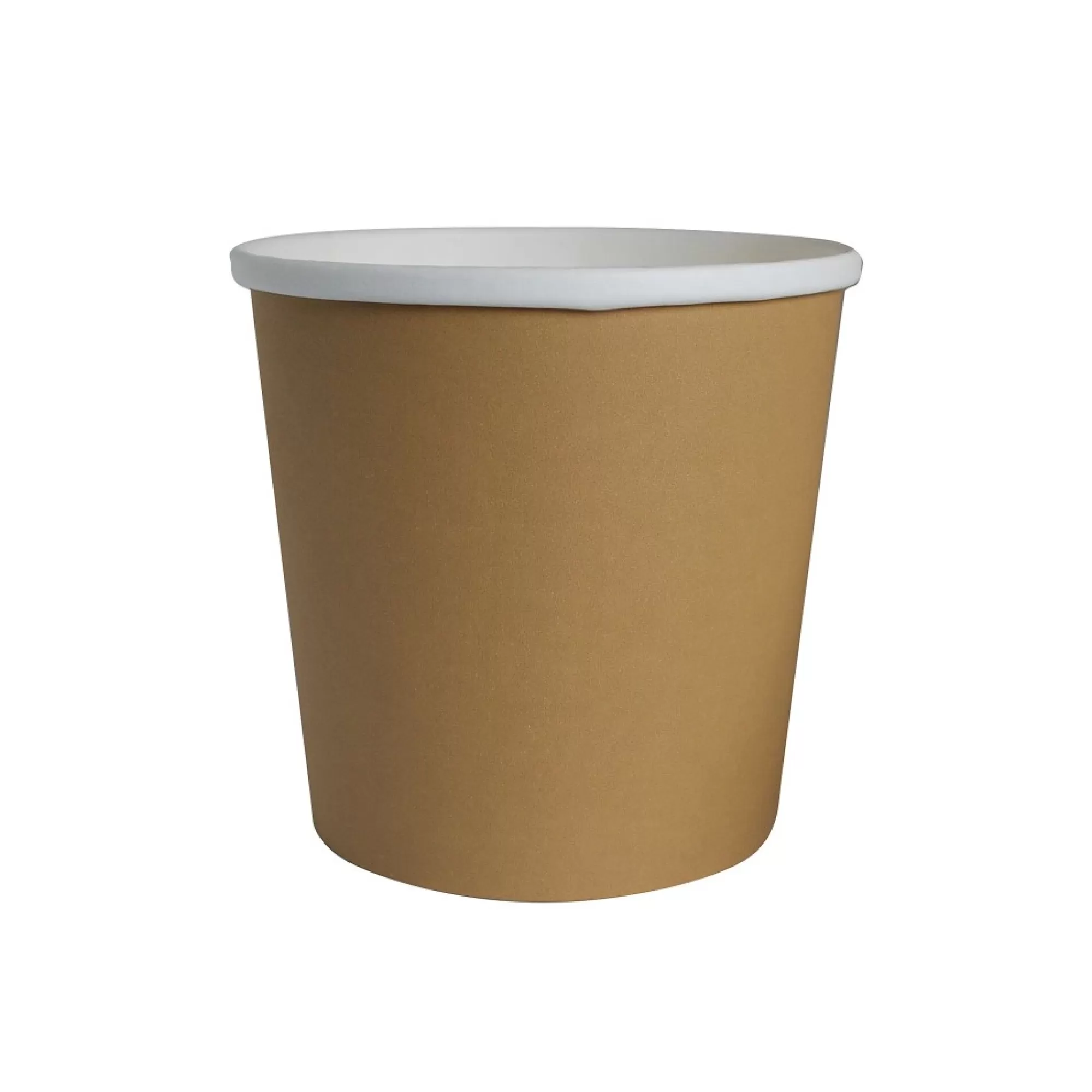 Flash Sale Pot 250Ml Kraft Bruin + Pe Coating H 6,4Cm 9Cm 25 Stuks Bewaardozen