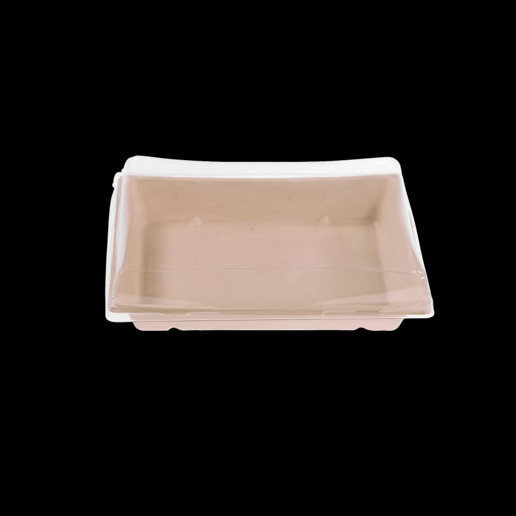 Cheap Pulp Container Rechthoekig 750Ml Diep Kit 15 Bakjes + 15 Deksels Take-Away