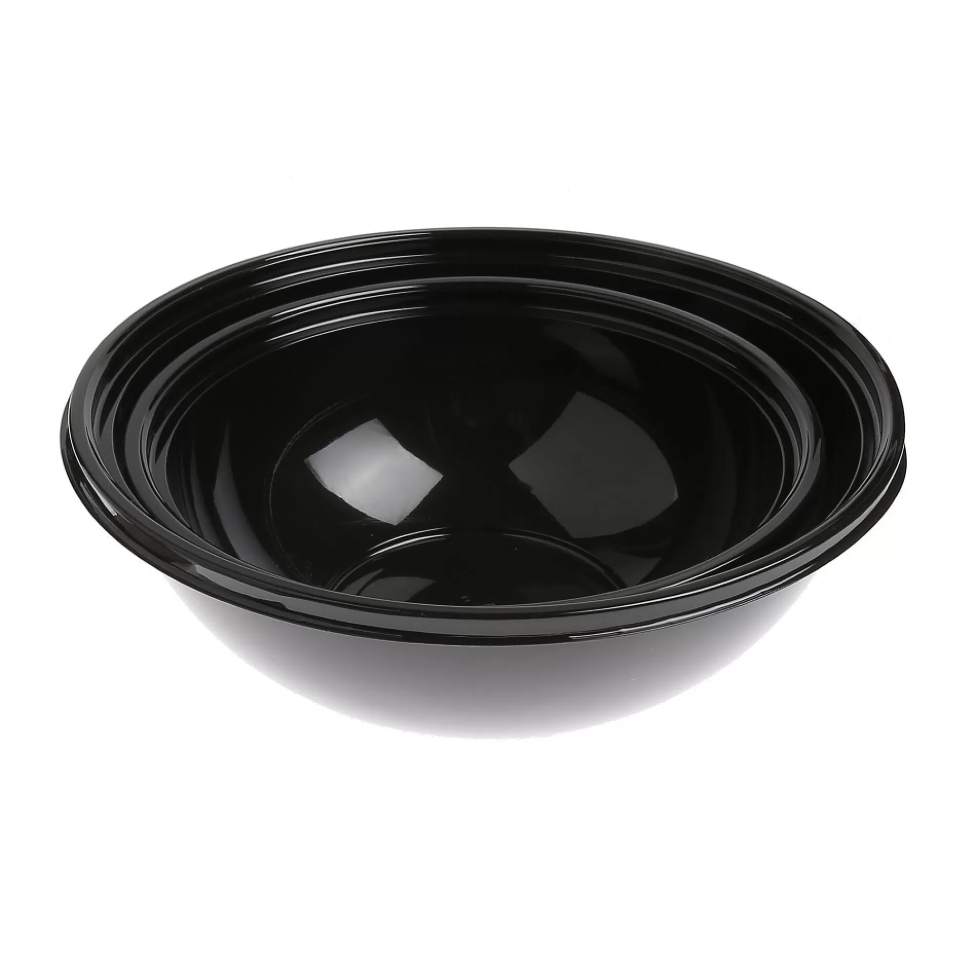 Outlet Salad Bowl Zwart Pet 2,25L 26Cm Schalen