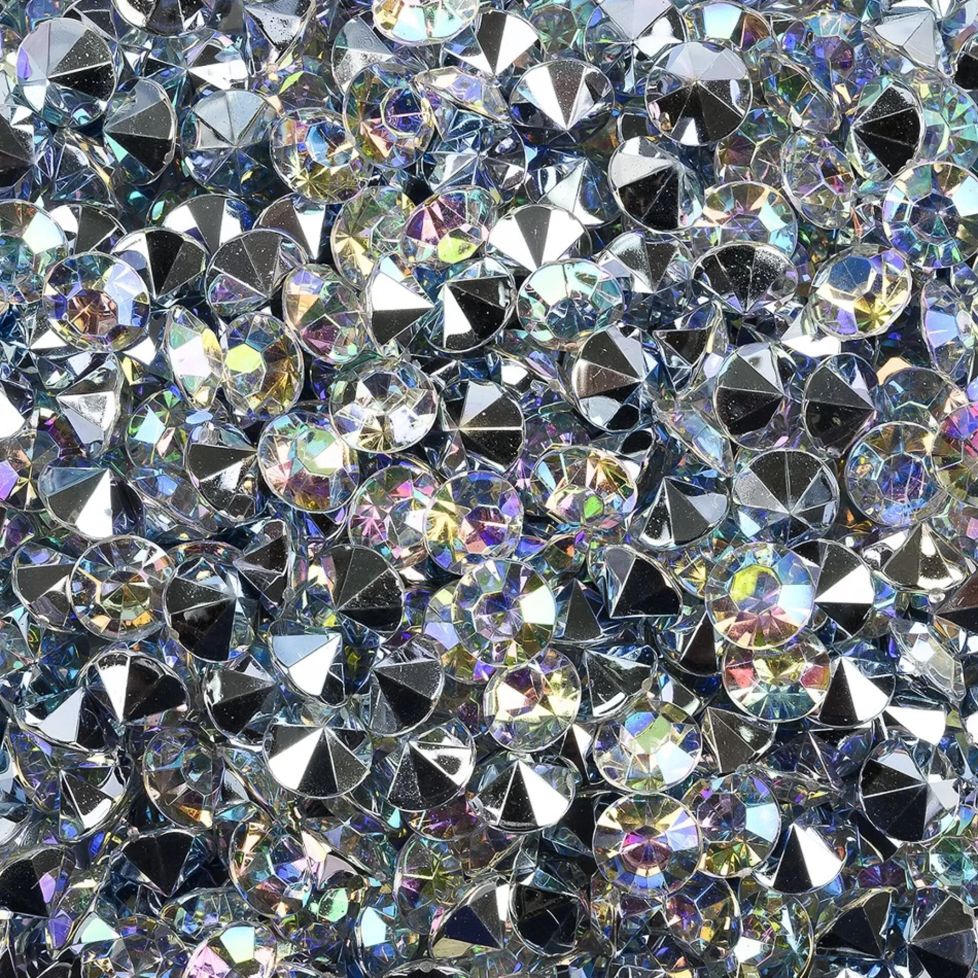 Discount Spiegel Diamantjes Multicolor 10Mm 75Ml Tafeldecoratie